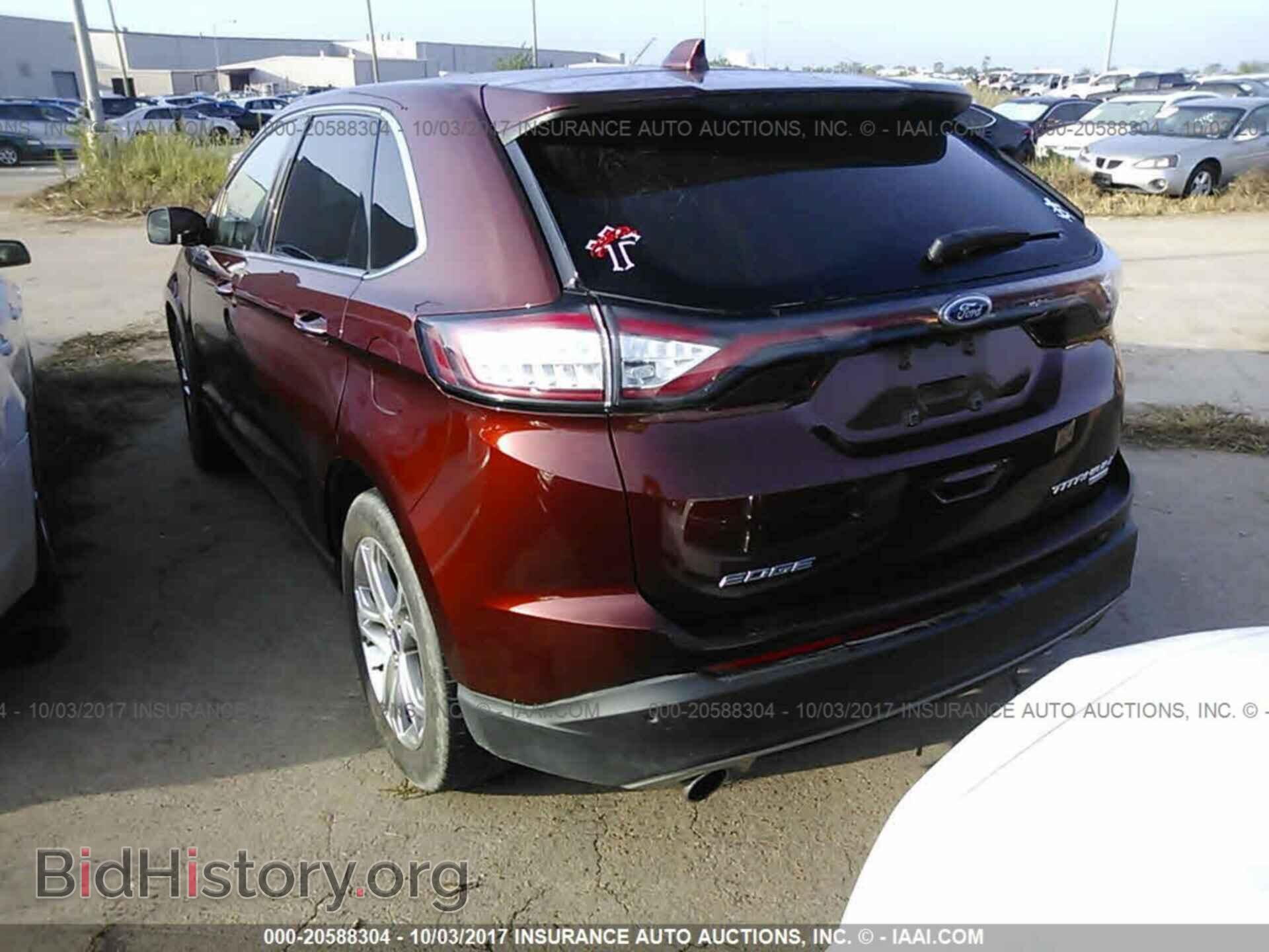 2015 Ford Edge - VIN: 2FMTK3K98FBB35508 - Фото 3