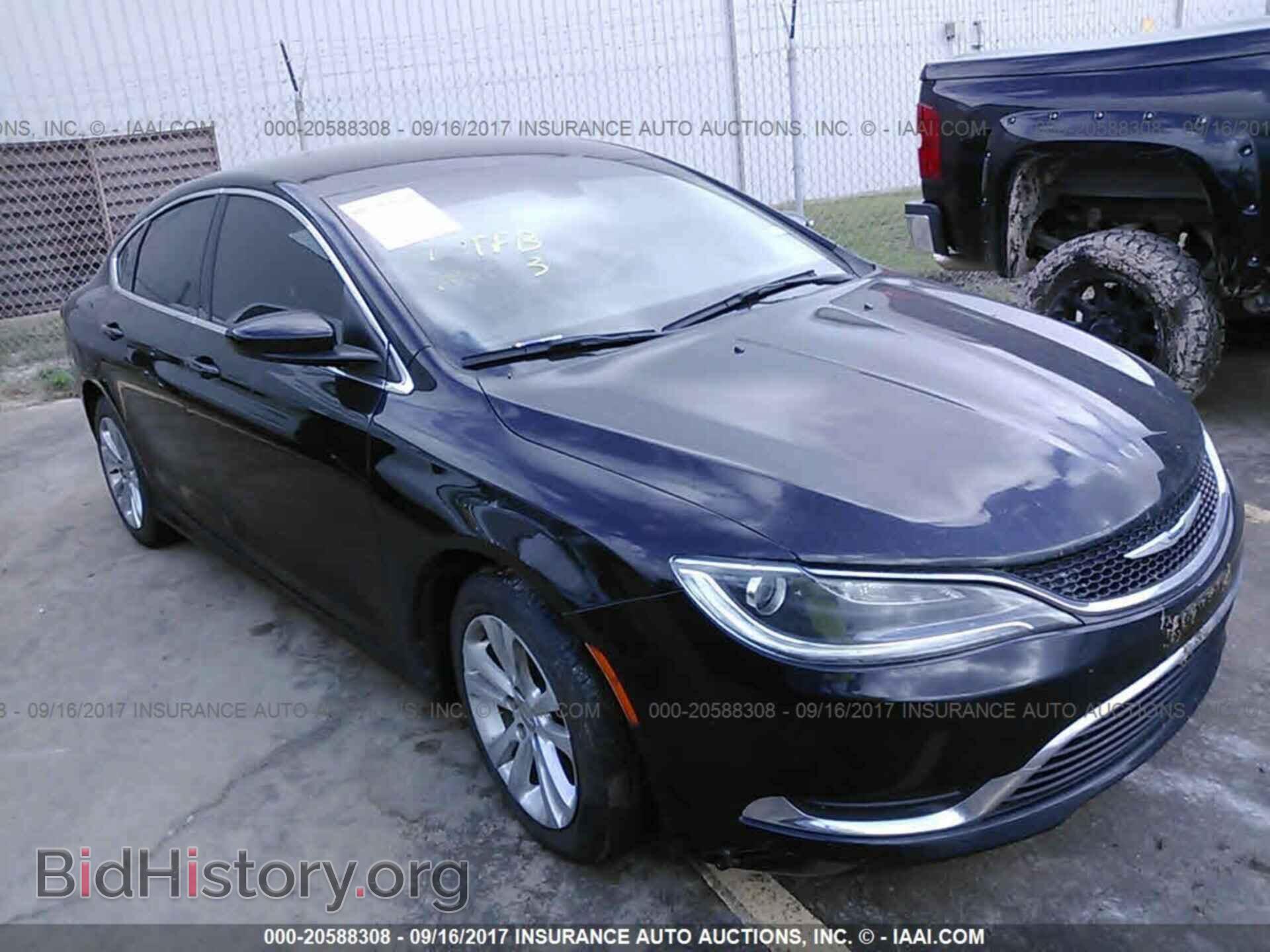 Фотография 1C3CCCAB6GN107710 - Chrysler 200 2016