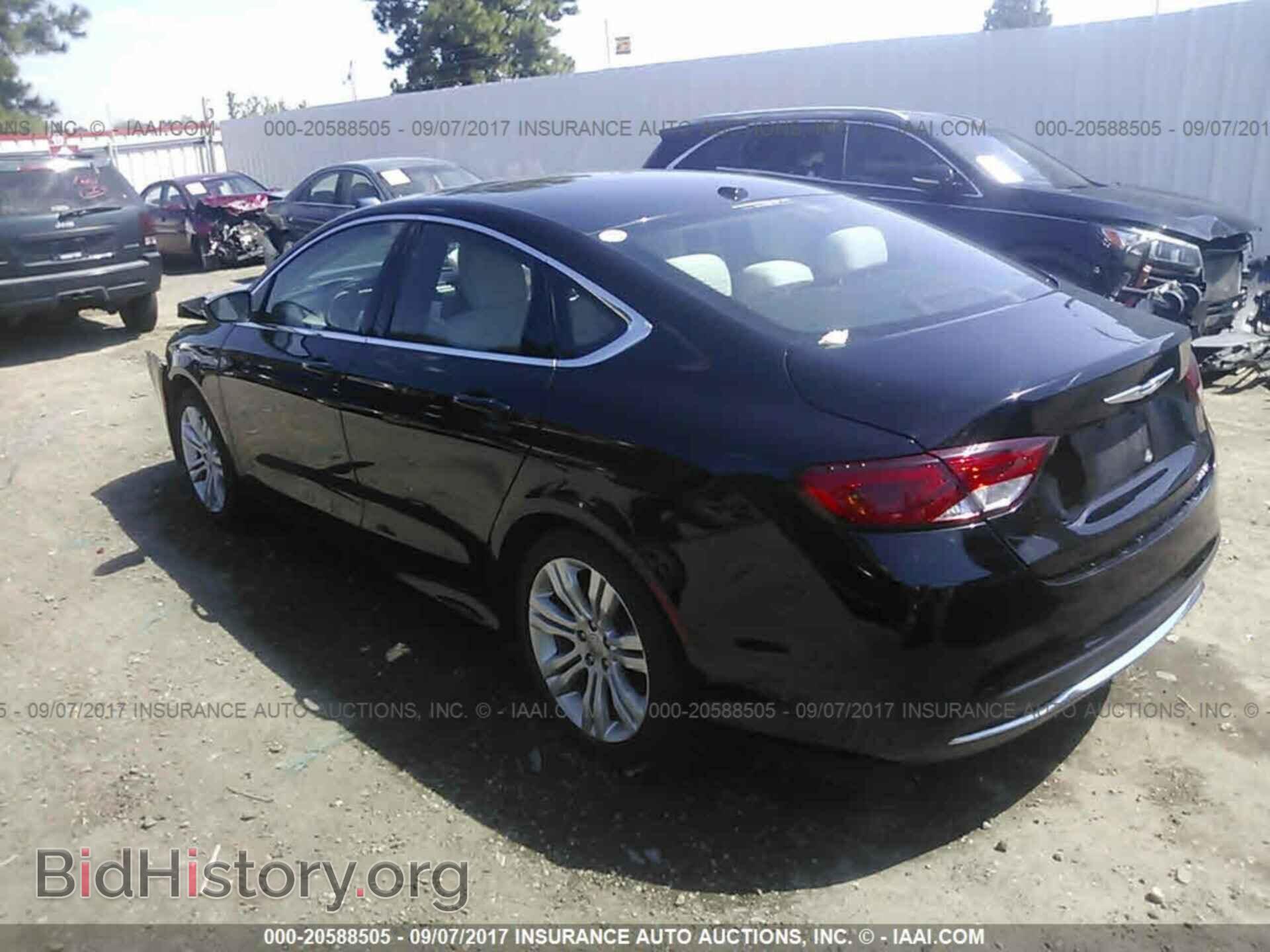 2015 Chrysler 200 - VIN: 1C3CCCAB9FN543319 - Photo 3