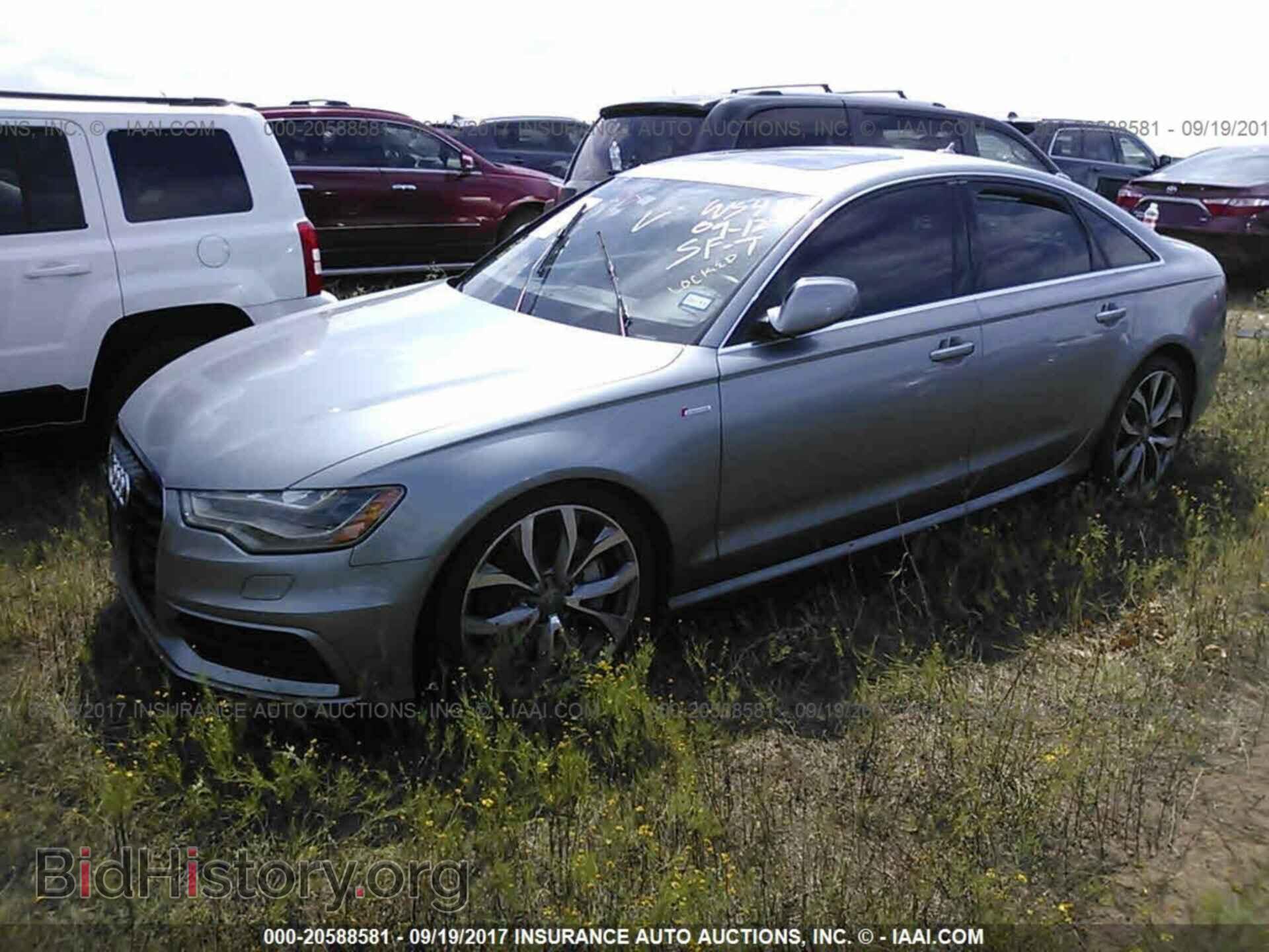 2013 Audi A6 - VIN: WAUHGAFC1DN155183 - Фото 2