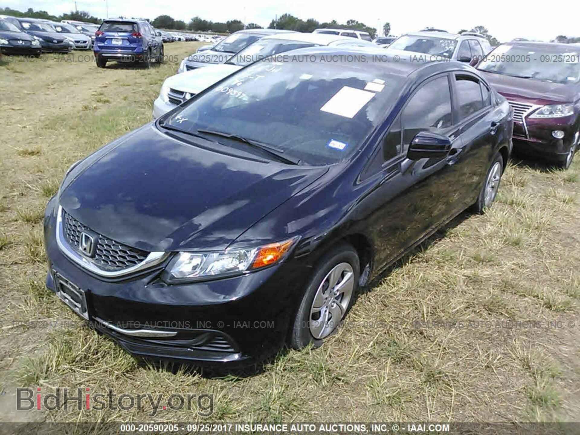 2014 Honda Civic - VIN: 19XFB2F53EE009597 - Фото 2