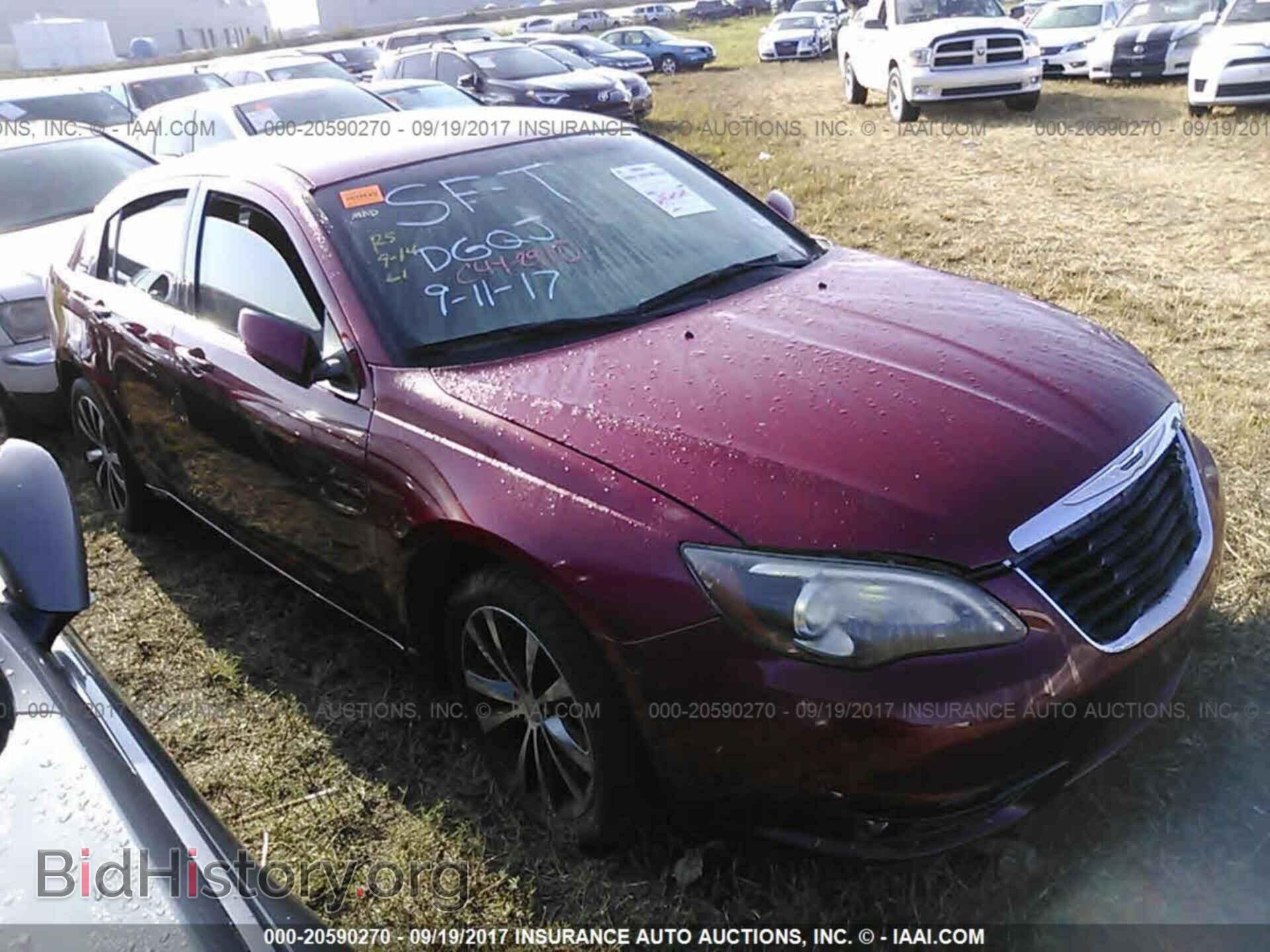 Фотография 1C3CCBBB3DN633376 - Chrysler 200 2013
