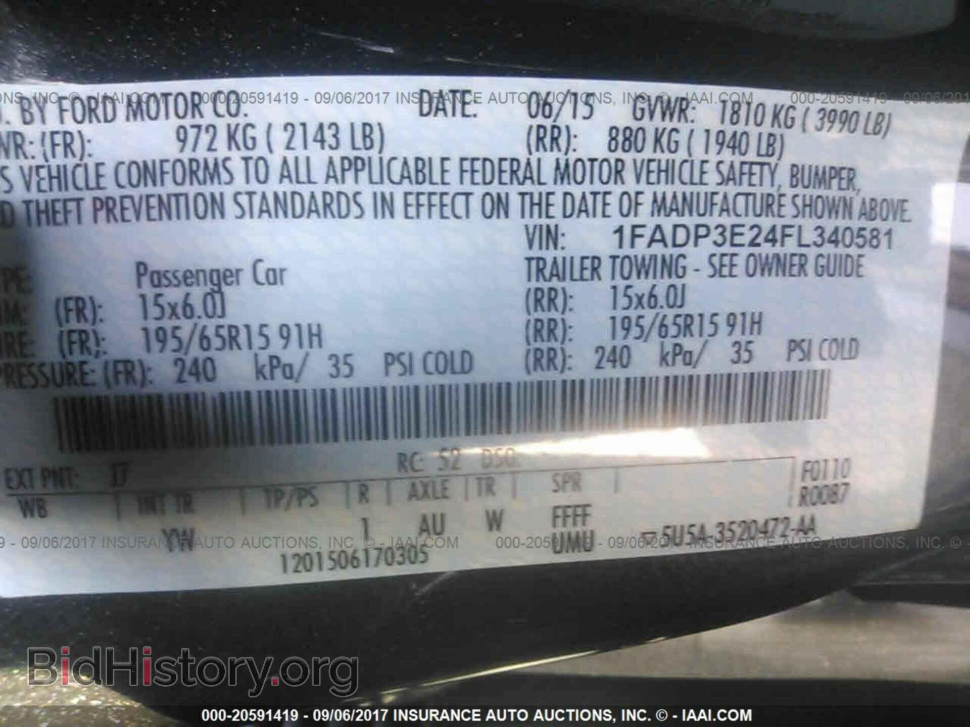 2015 Ford Focus - VIN: 1FADP3E24FL340581 - Photo 9