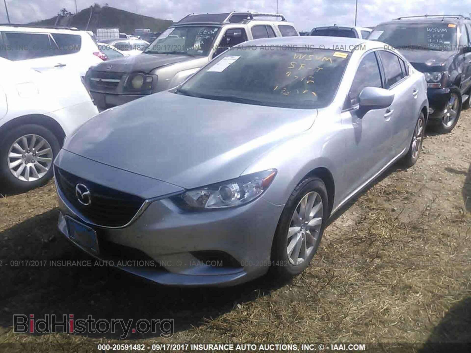 2017 Mazda 6 - VIN: JM1GL1U53H1133262 - Фото 2