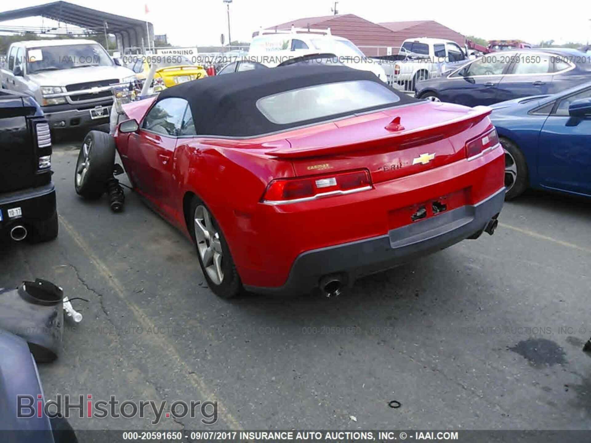 2015 Chevrolet Camaro - VIN: 2G1FD3D32F9181064 - Photo 3