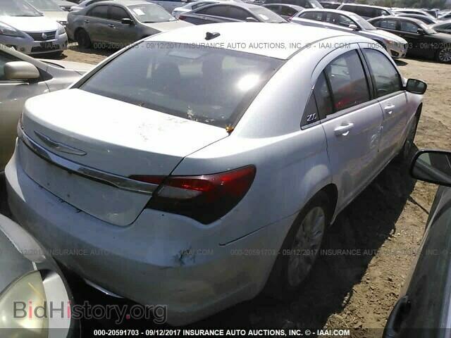 2012 Chrysler 200 - VIN: 1C3CCBAB7CN214334 - Фото 4