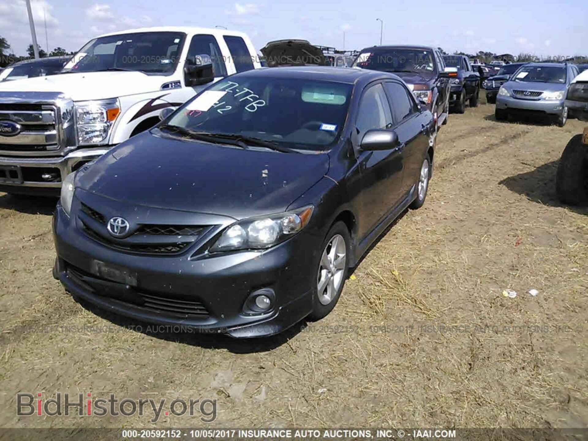 2011 Toyota Corolla - VIN: 2T1BU4EE1BC595068 - Фото 2