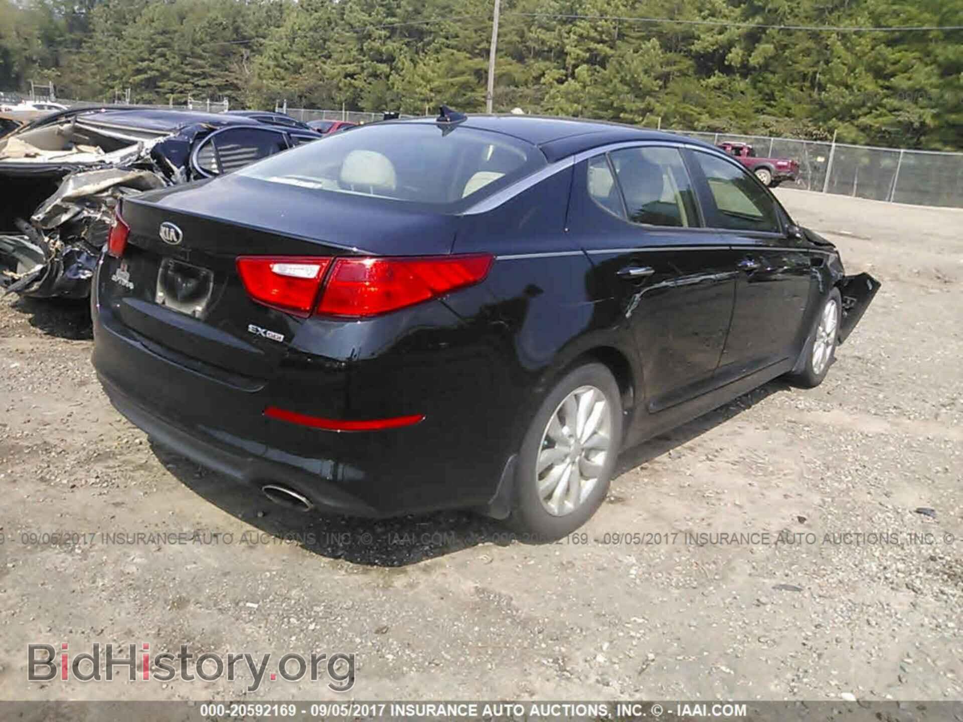 2015 Kia Optima - VIN: 5XXGN4A77FG350459 - Фото 4