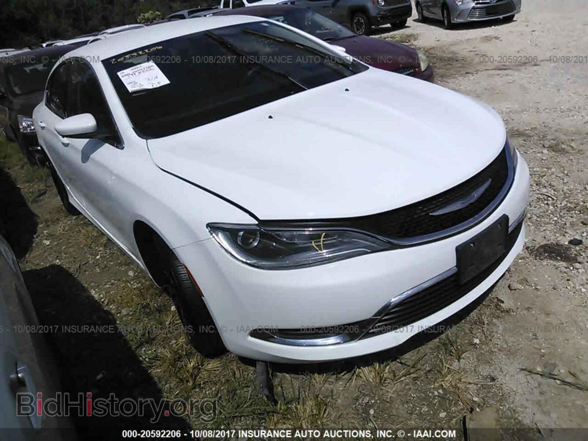 Фотография 1C3CCCAB3GN143399 - Chrysler 200 2016