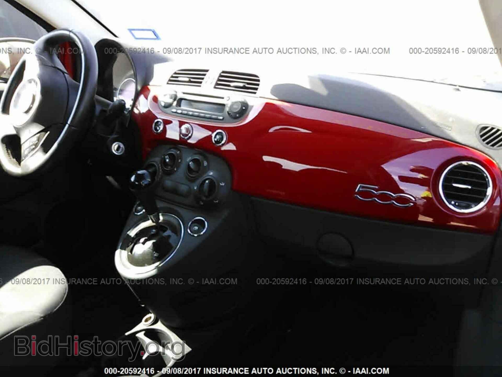 2012 Fiat 500 - VIN: 3C3CFFAR3CT299054 - Фото 5
