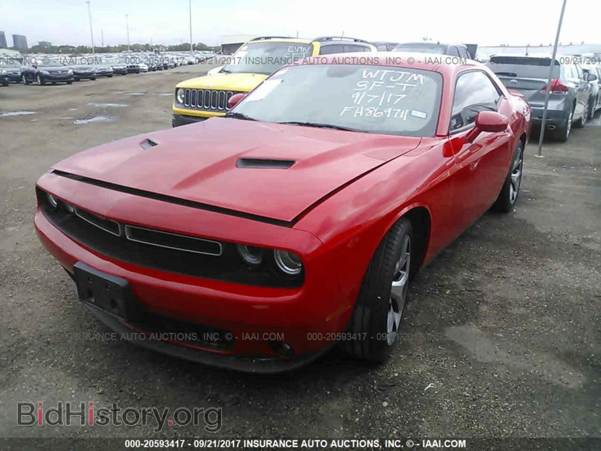 2015 Dodge Challenger - VIN: 2C3CDZBG2FH869711 - Photo 2