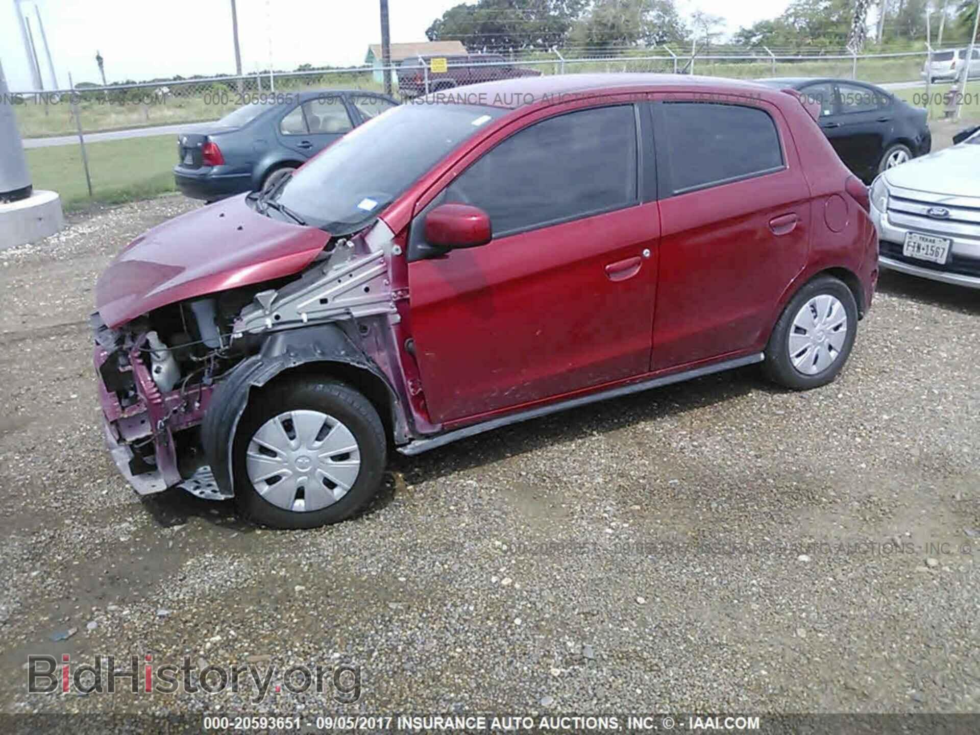 2015 Mitsubishi Mirage - VIN: ML32A3HJ2FH038492 - Фото 2