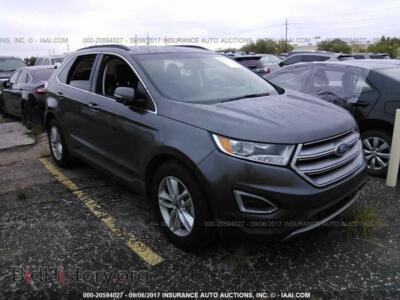 2016 Ford EDGE, gray — VIN 2FMPK3J90GBC41990, IAAI