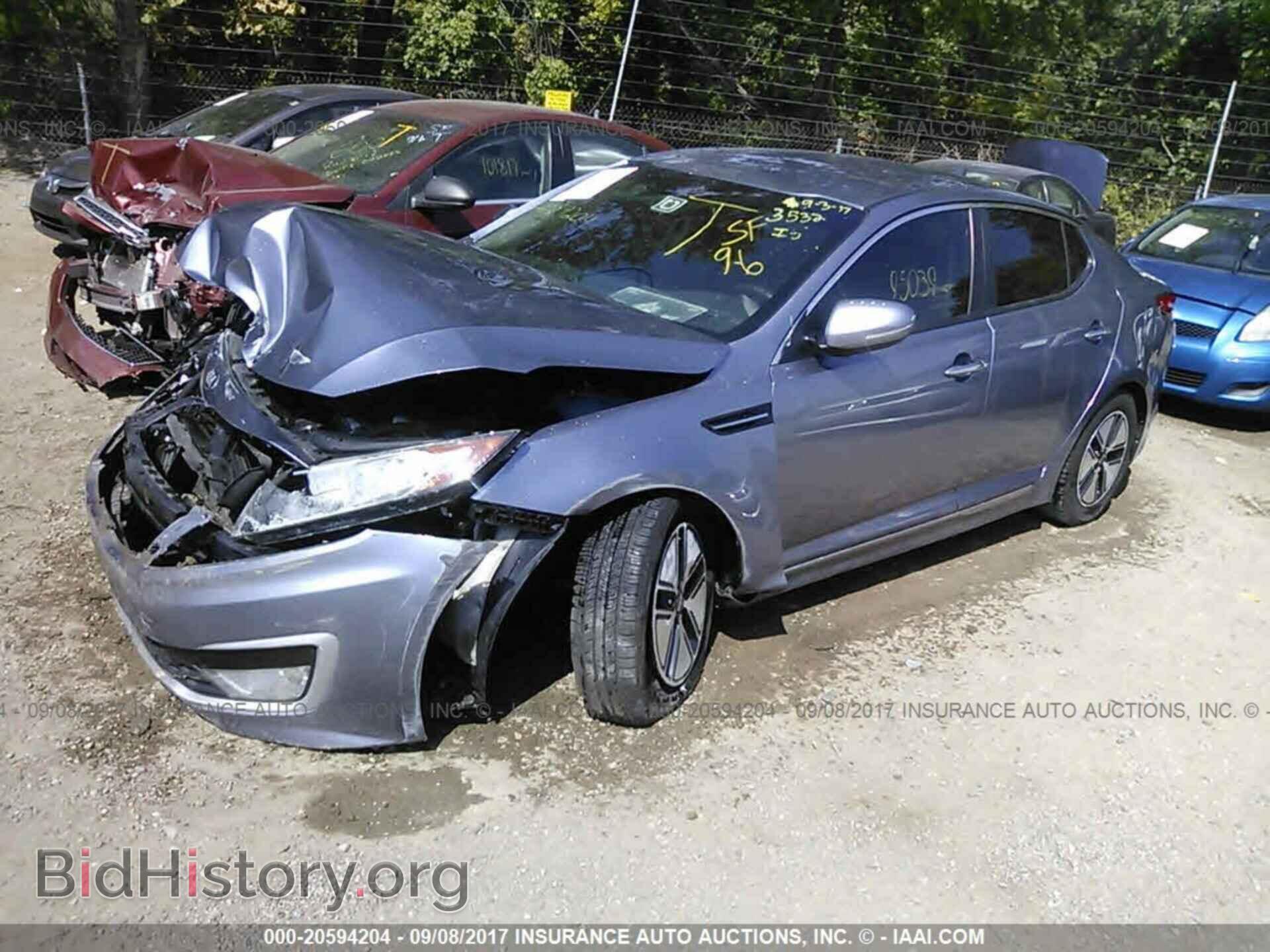 2012 Kia Optima - VIN: KNAGM4AD3C5023532 - Фото 2