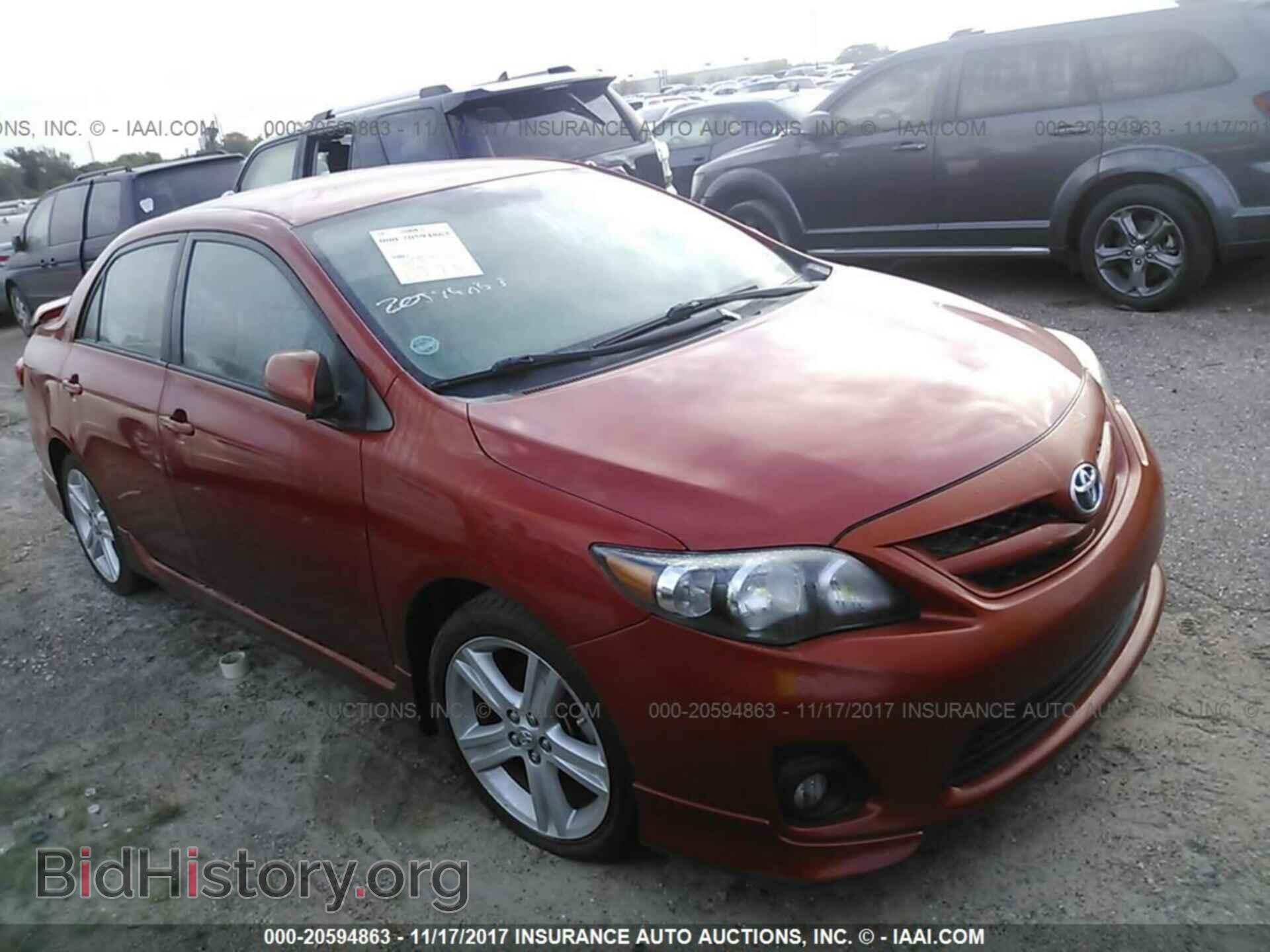 Photo 2T1BU4EE2DC080406 - Toyota Corolla 2013