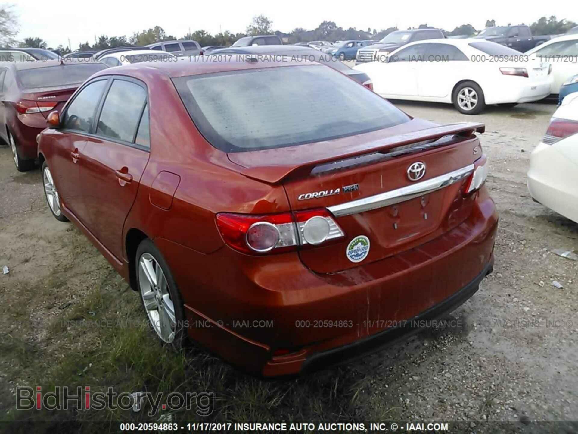 2013 Toyota Corolla - VIN: 2T1BU4EE2DC080406 - Фото 3