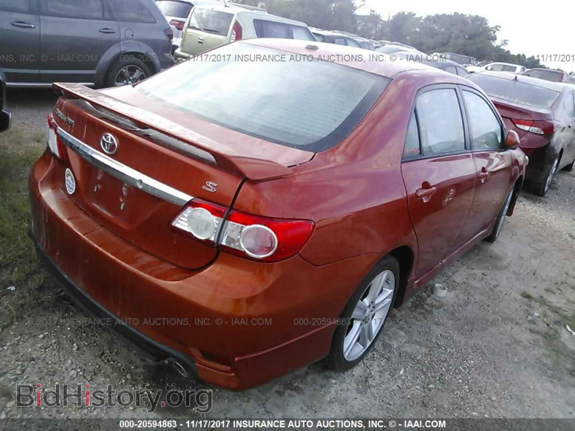 2013 Toyota Corolla - VIN: 2T1BU4EE2DC080406 - Фото 4