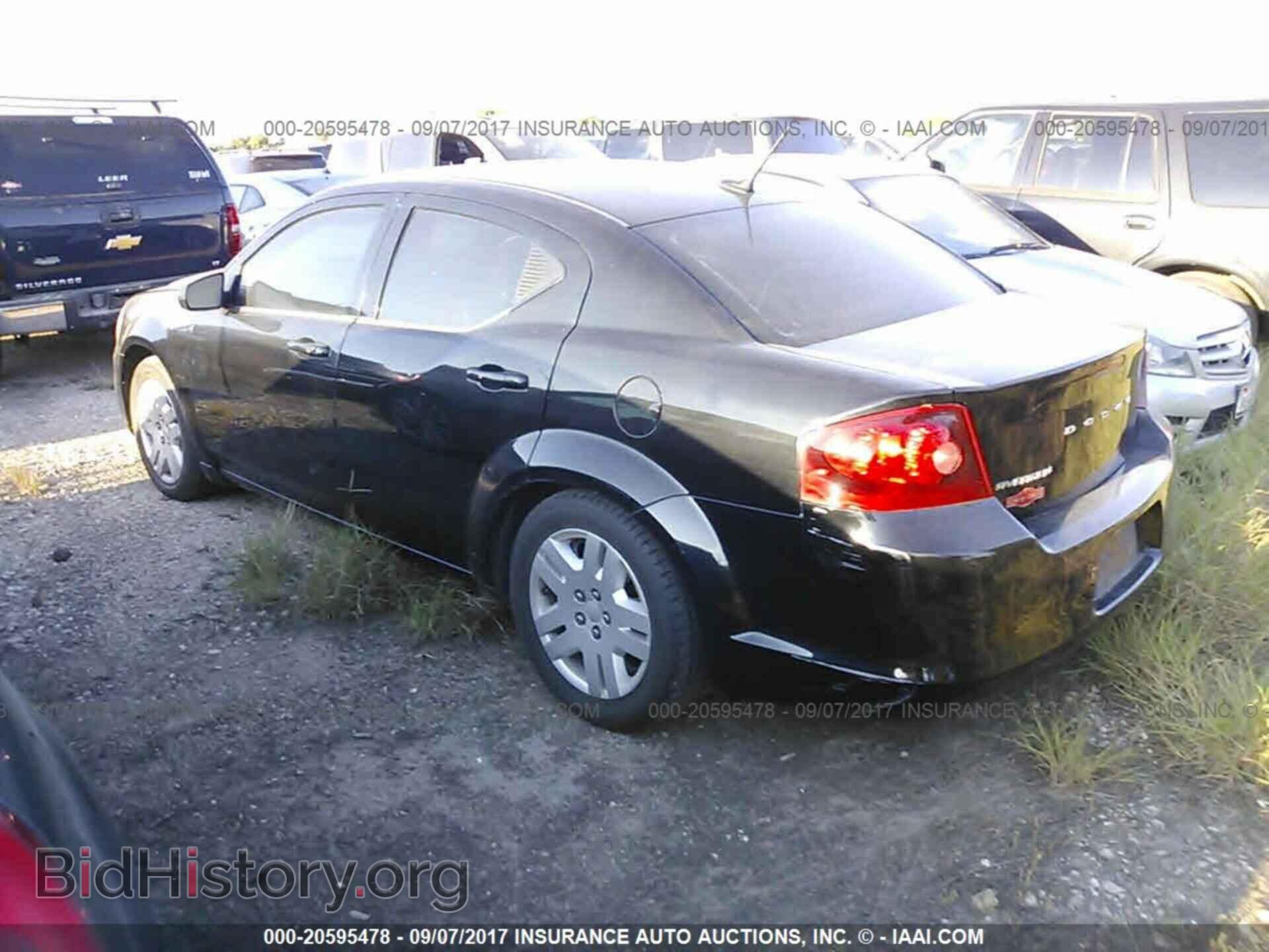 2013 Dodge Avenger - VIN: 1C3CDZAB9DN614144 - Фото 3