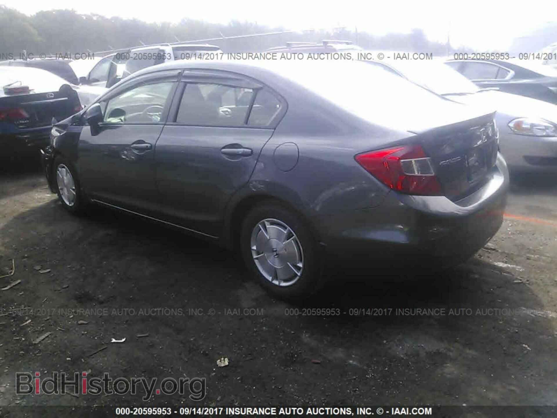 2012 Honda Civic - VIN: 2HGFB2F62CH332096 - Фото 3