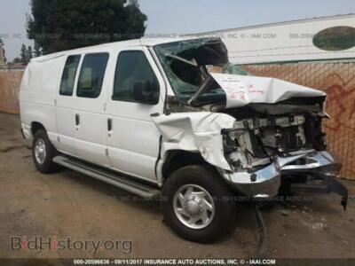 2014 Ford ECONOLINE, white — VIN 1FTNE2EW2EDA13929, IAAI