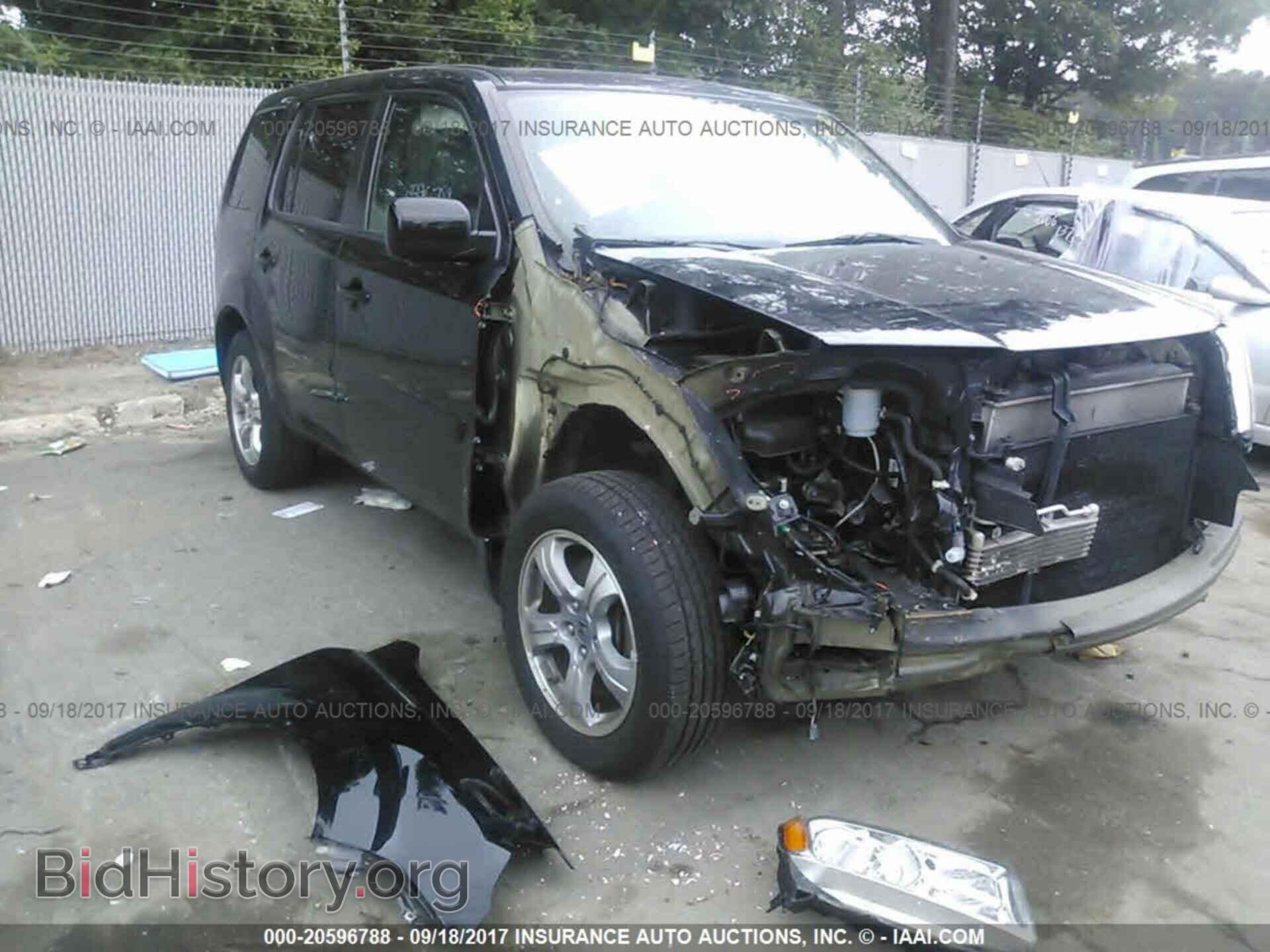 Photo 5FNYF4H76DB012154 - Honda Pilot 2013