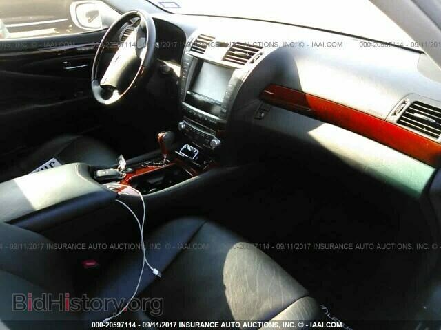2012 Lexus Ls - VIN: JTHBL5EF0C5113334 - Фото 5