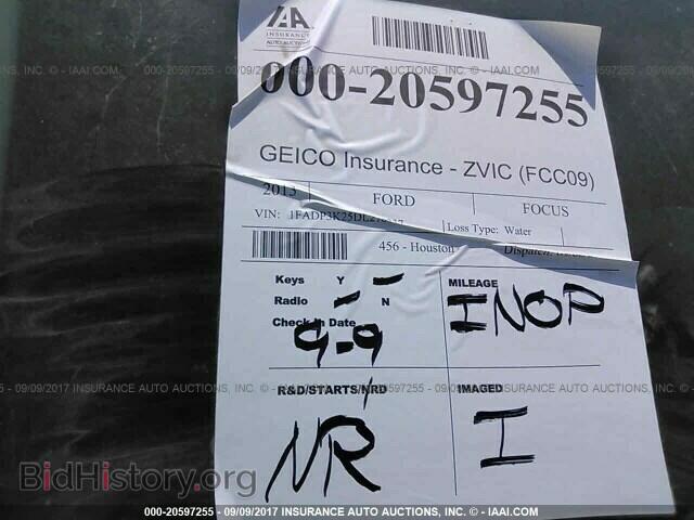2013 Ford Focus - VIN: 1FADP3K25DL278237 - Фото 7
