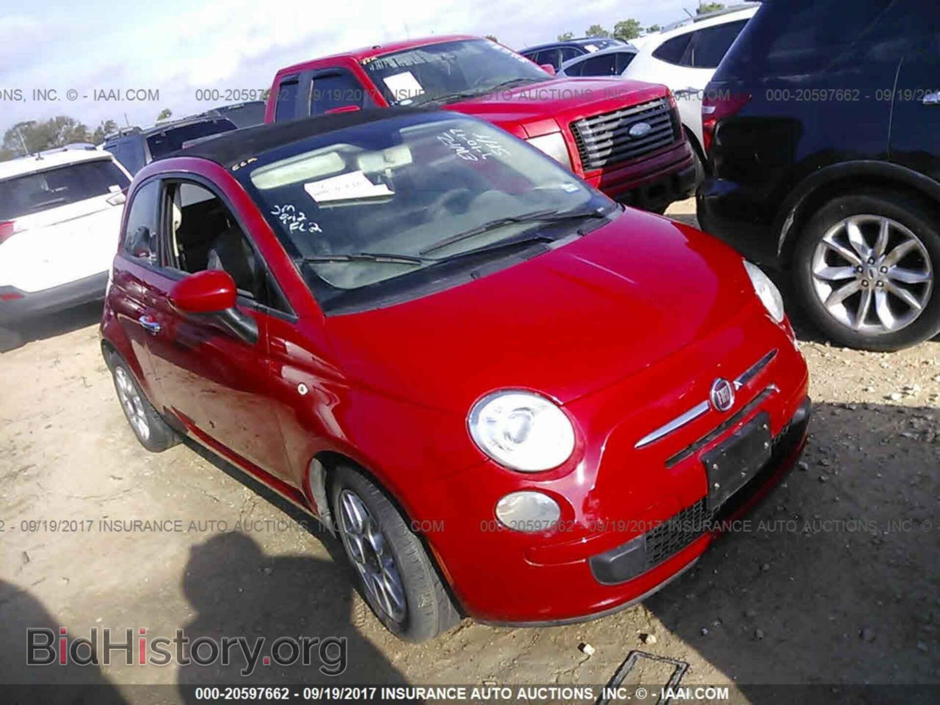 Photo 3C3CFFDR3CT385122 - Fiat 500 2012