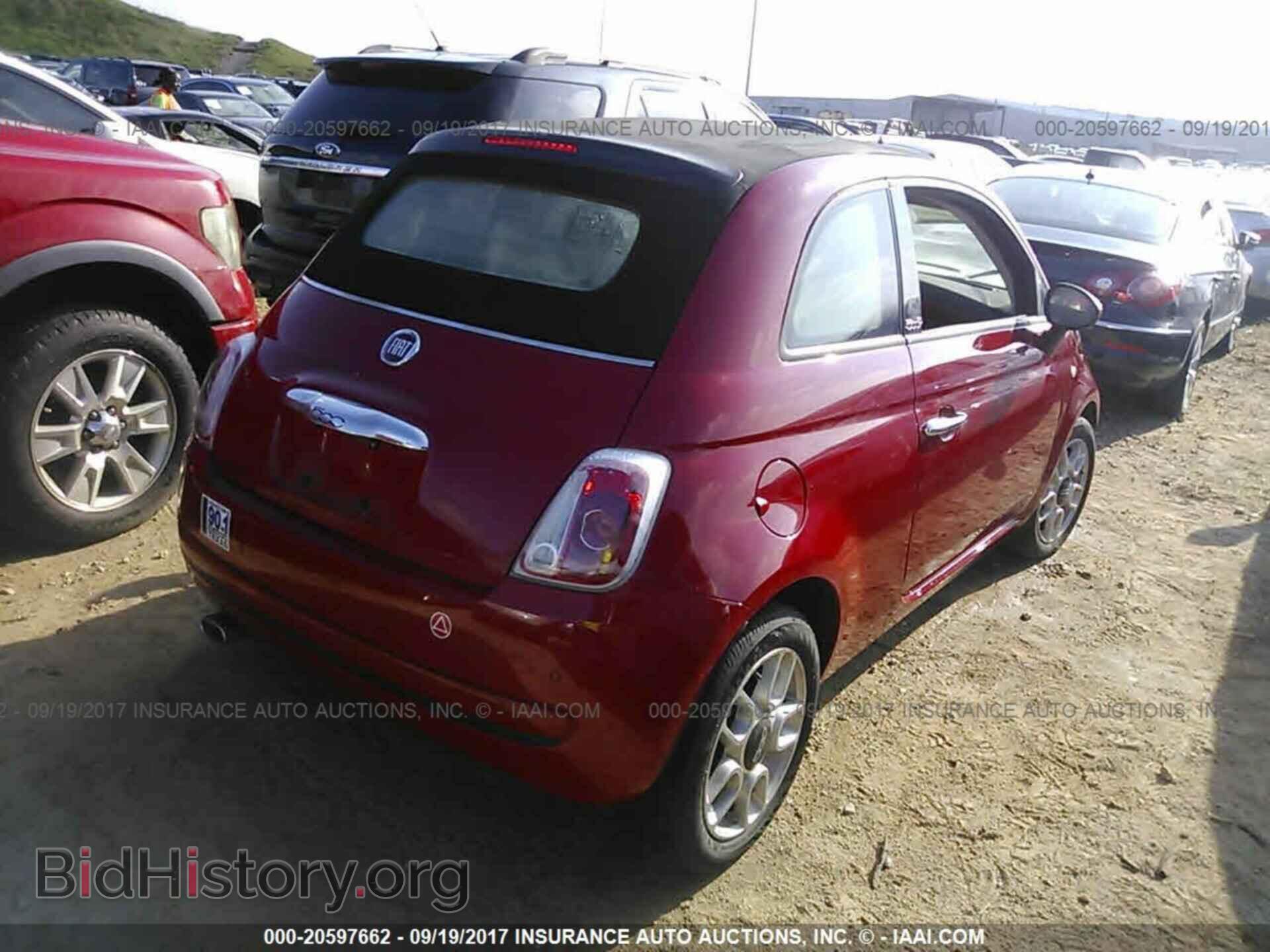 2012 Fiat 500 - VIN: 3C3CFFDR3CT385122 - Фото 4