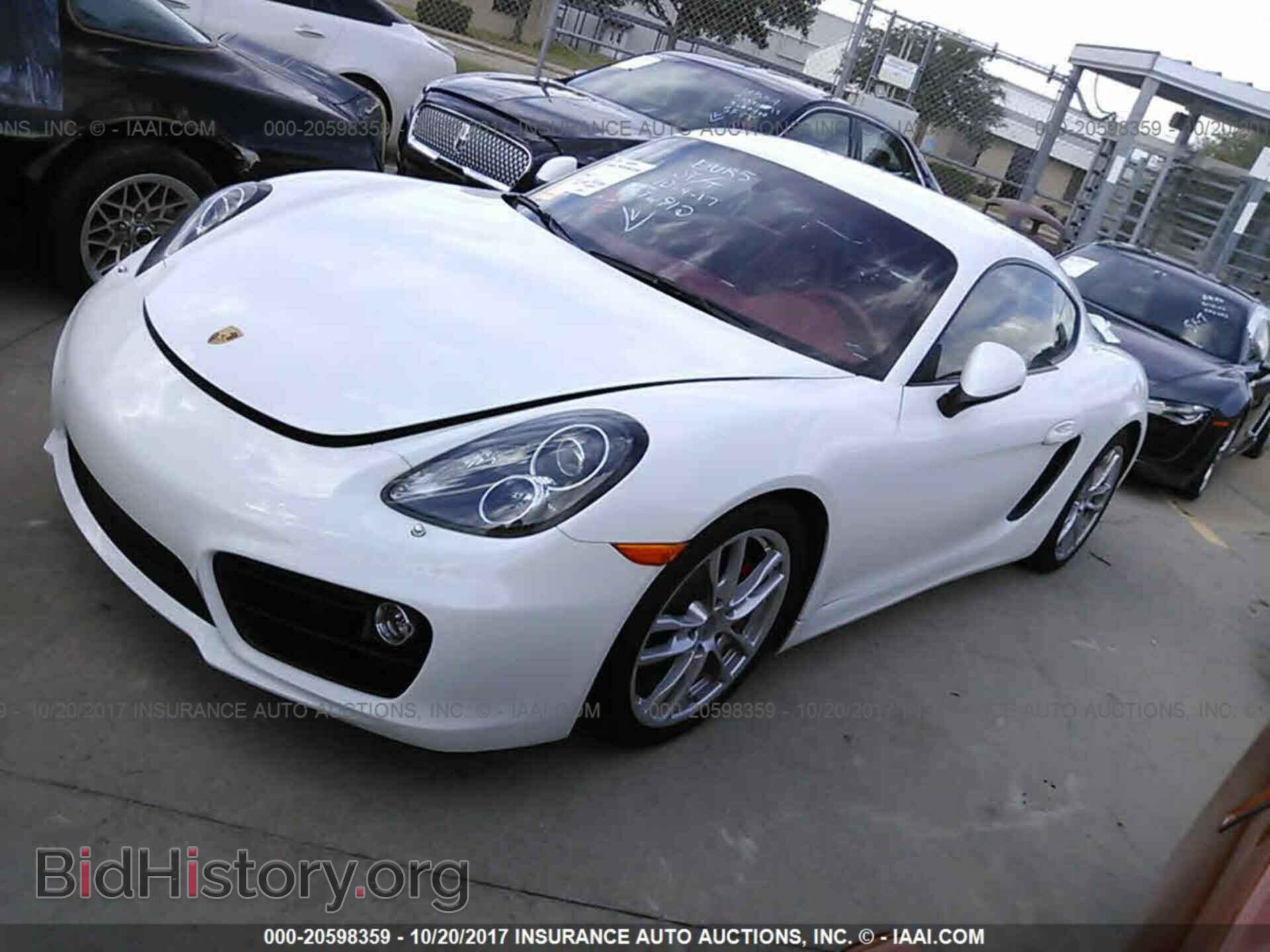 2014 Porsche Cayman - VIN: WP0AB2A8XEK192912 - Фото 2