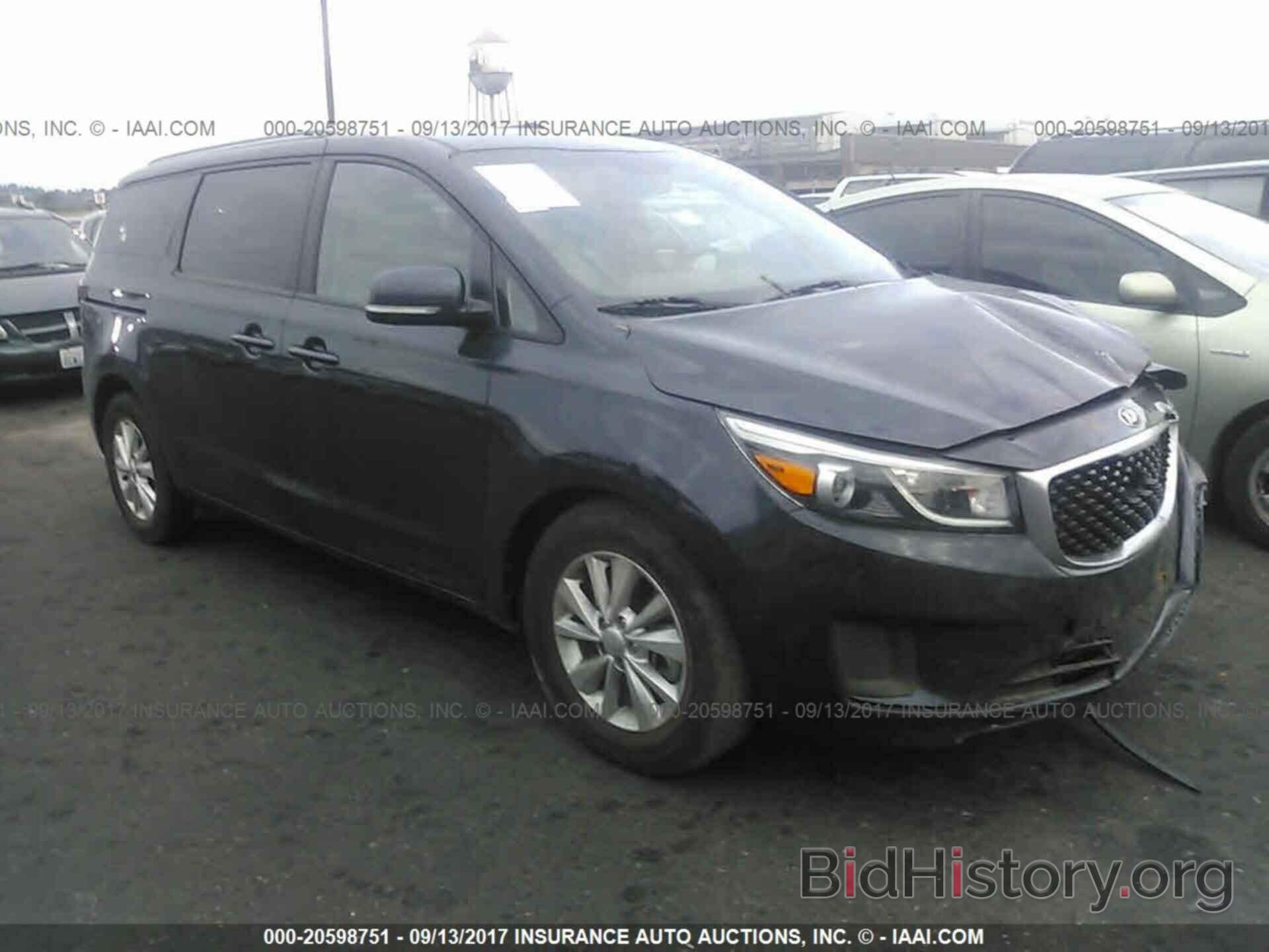 Photo KNDMB5C13G6129712 - Kia Sedona 2016