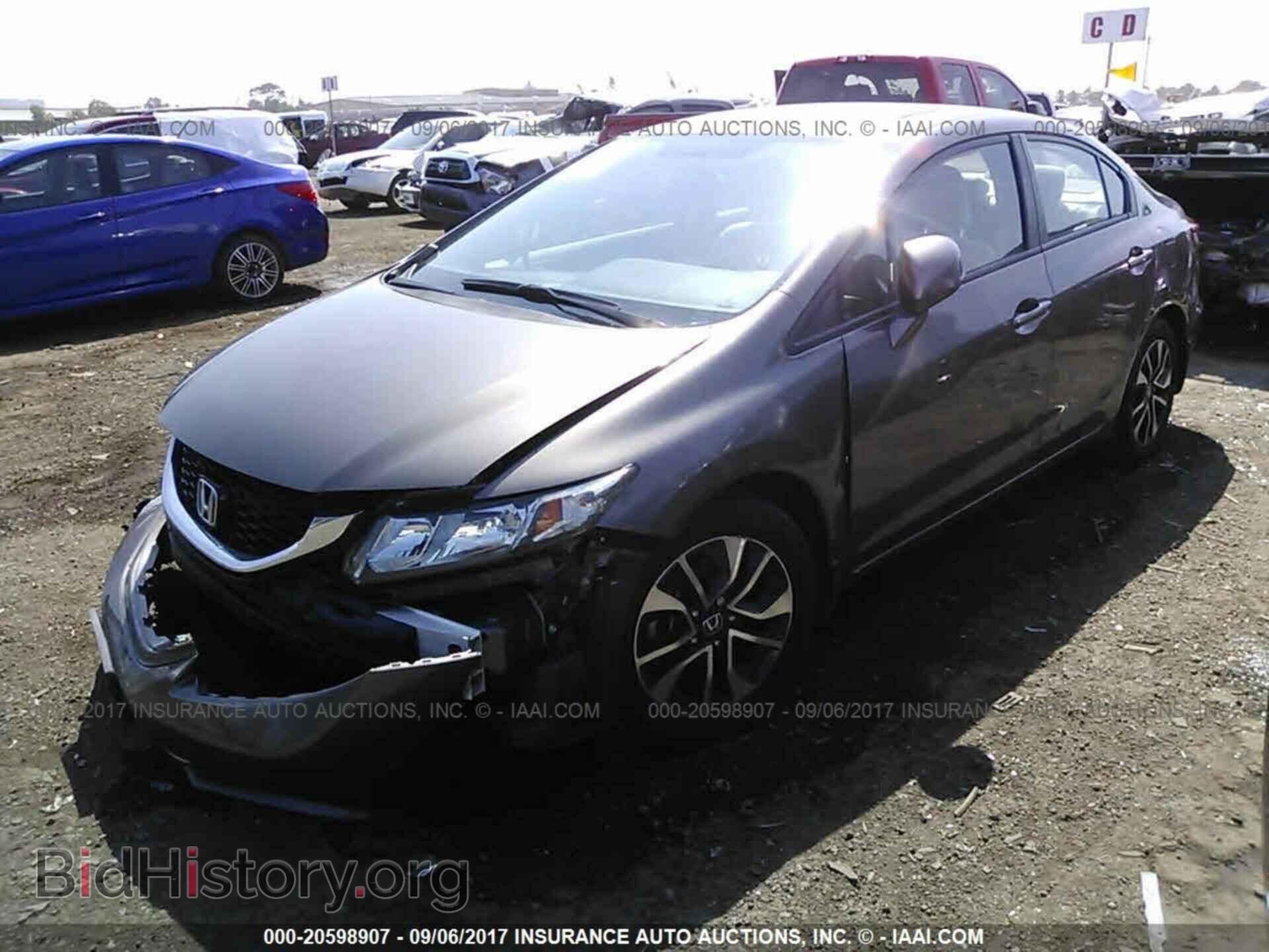 2013 Honda Civic - VIN: 2HGFB2F82DH515047 - Фото 2