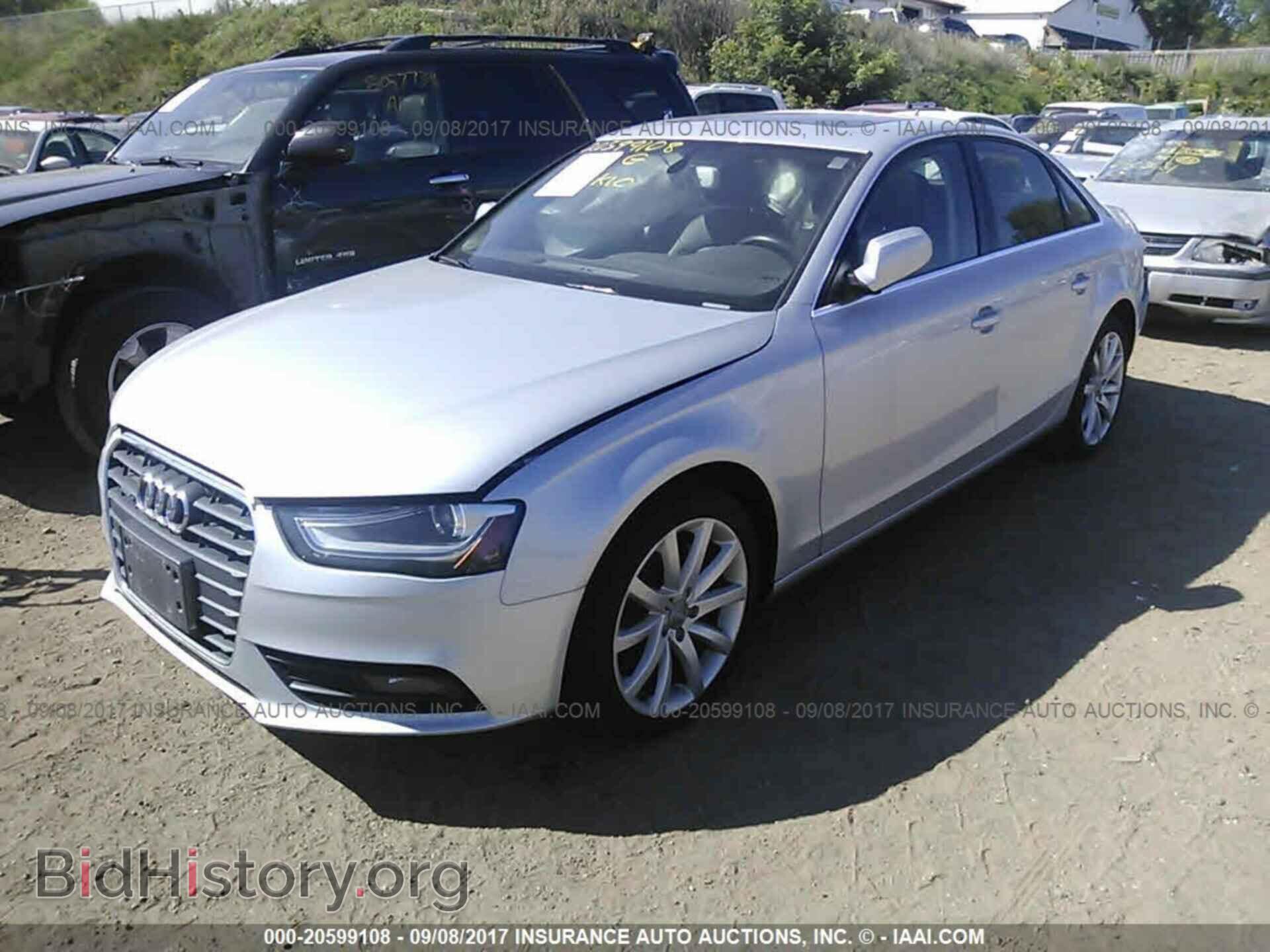2013 Audi A4 - VIN: WAUFFAFL6DN003488 - Фото 2