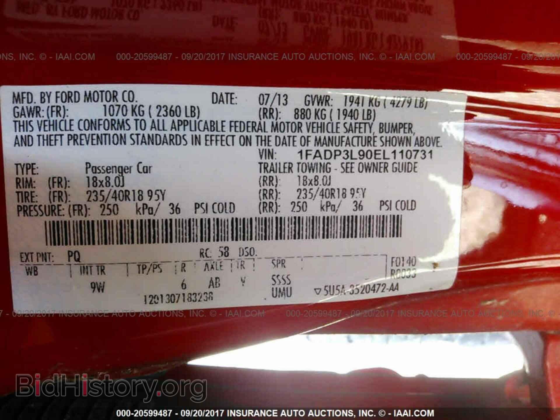 2014 Ford Focus - VIN: 1FADP3L90EL110731 - Photo 9