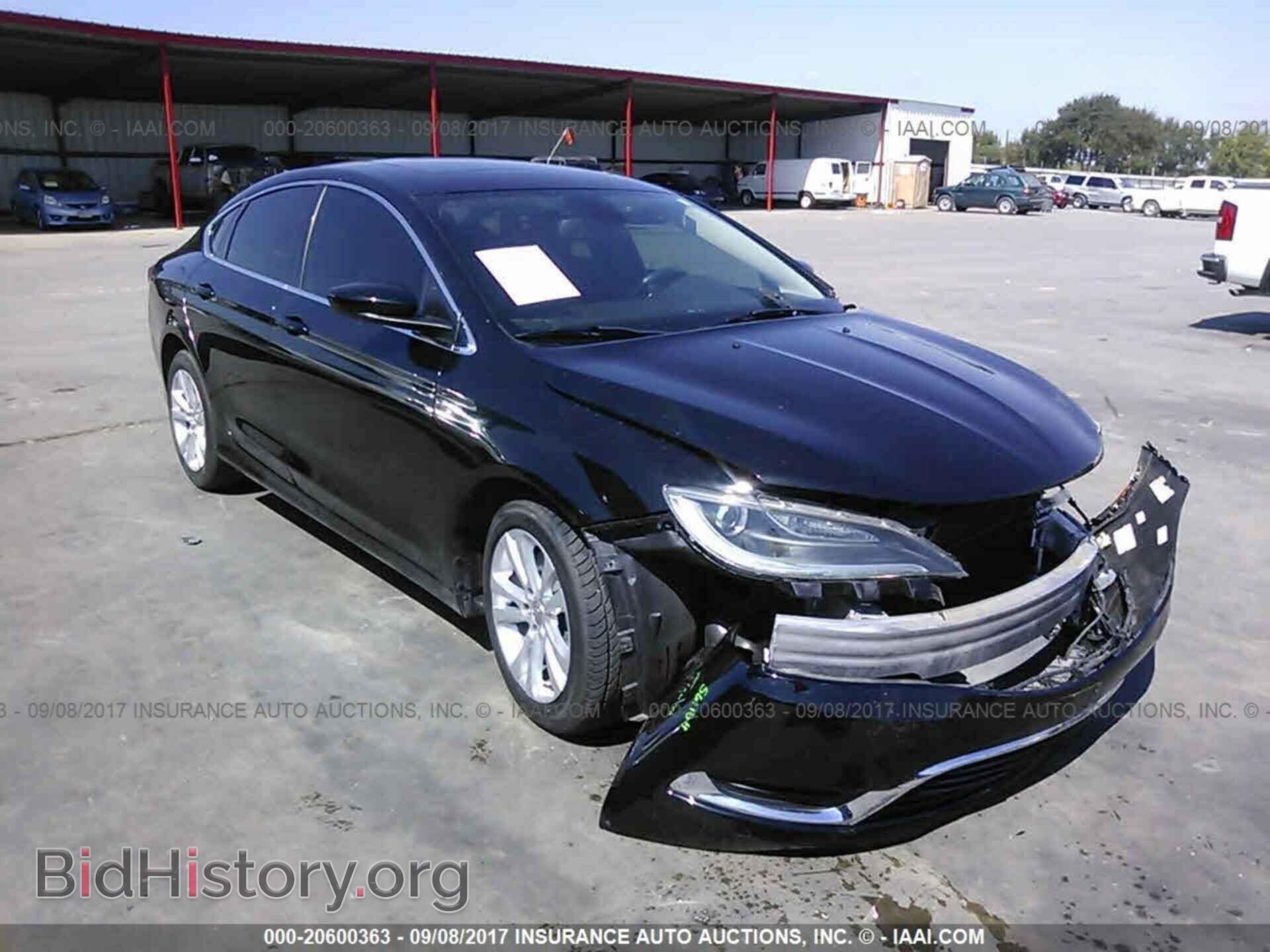 Фотография 1C3CCCAG3GN143270 - Chrysler 200 2016
