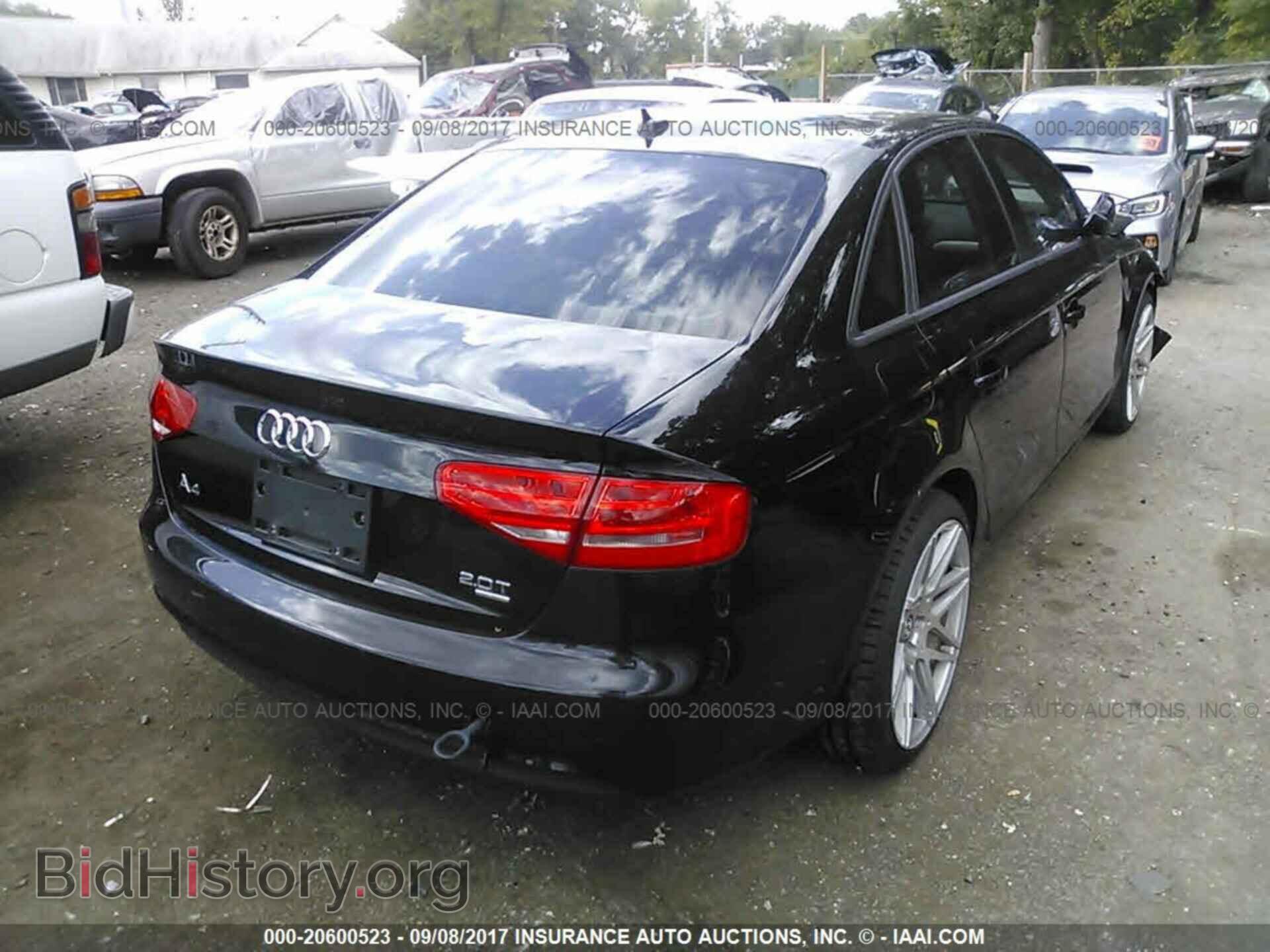 2013 Audi A4 - VIN: WAUBFAFL8DN047863 - Photo 4