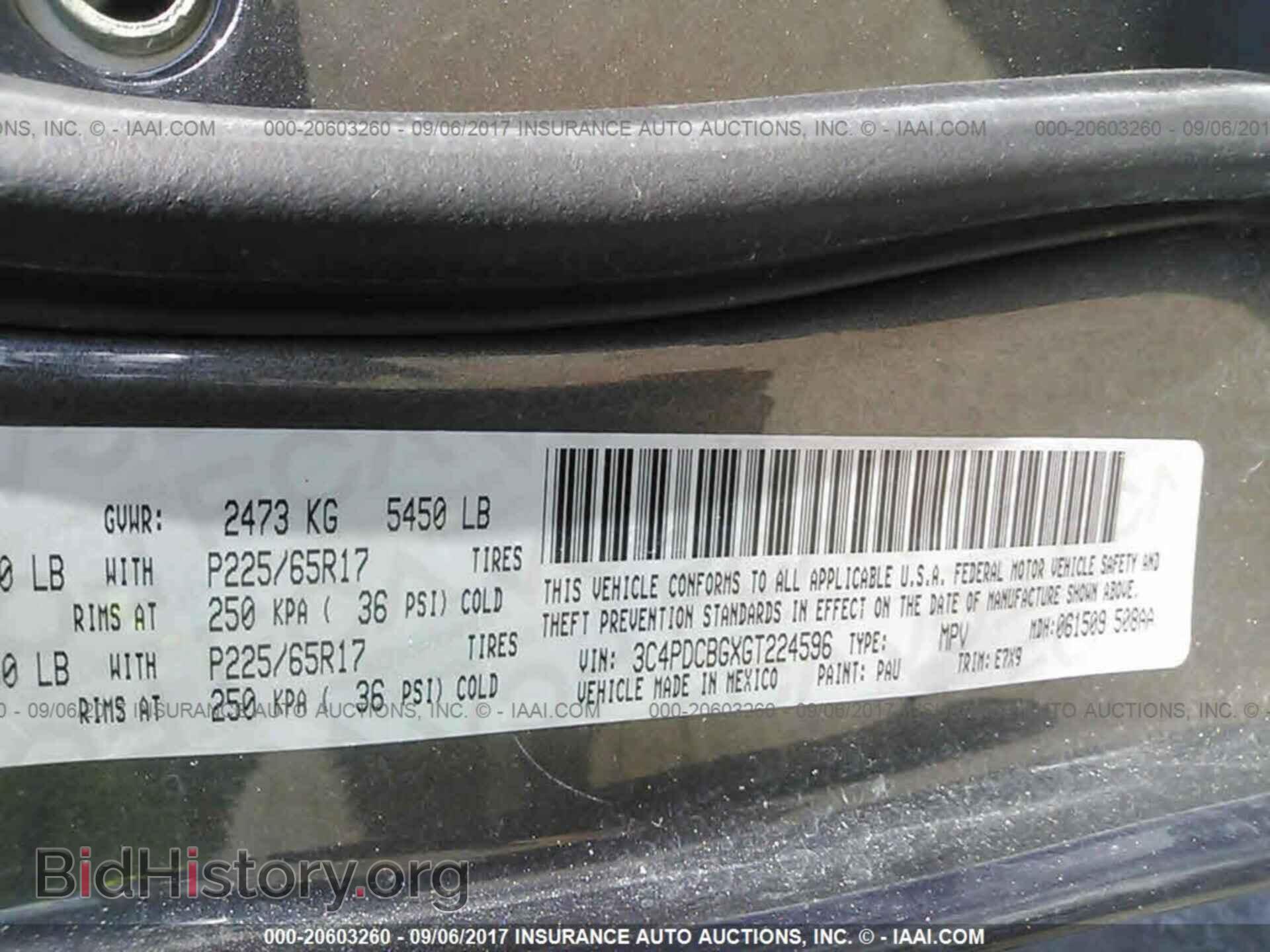 2016 Dodge Journey - VIN: 3C4PDCBGXGT224596 - Photo 9