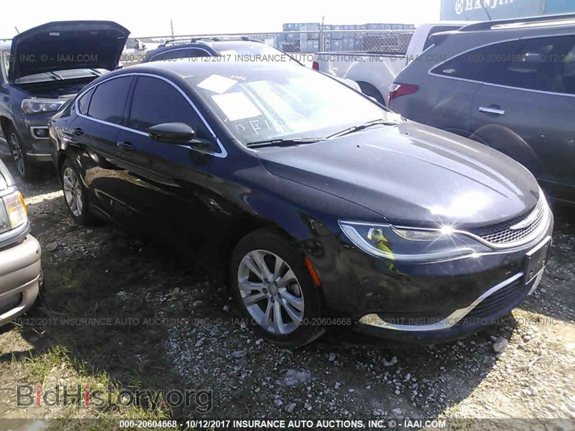 Фотография 1C3CCCAB0GN120565 - Chrysler 200 2016