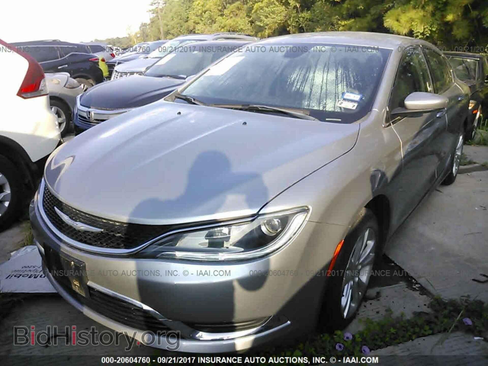 2015 Chrysler 200 - VIN: 1C3CCCABXFN655207 - Фото 2