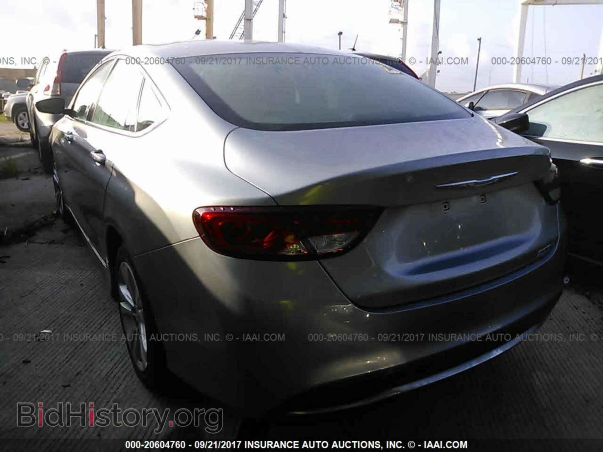 2015 Chrysler 200 - VIN: 1C3CCCABXFN655207 - Фото 3