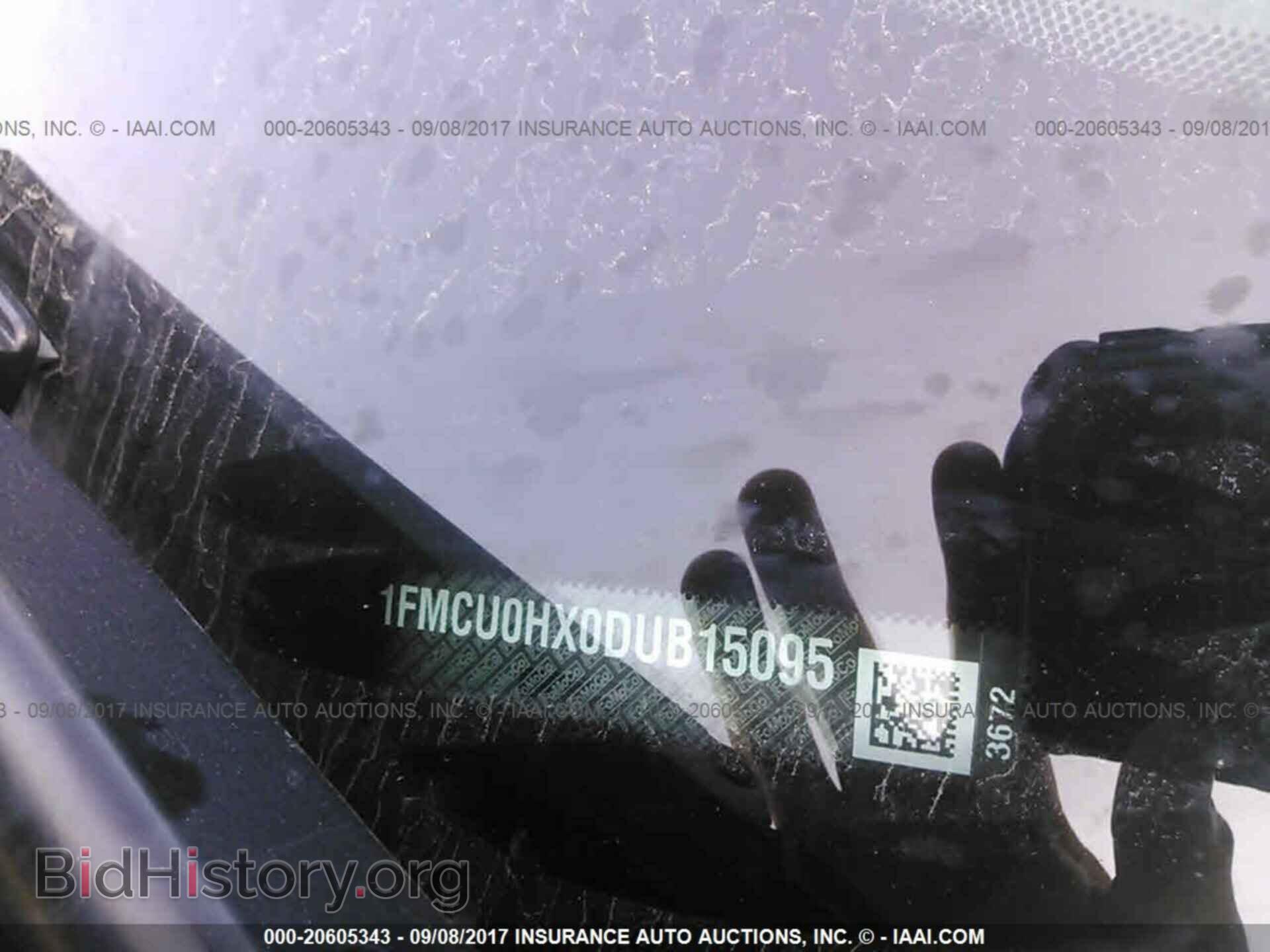 2013 Ford Escape - VIN: 1FMCU0HX0DUB15095 - Фото 9