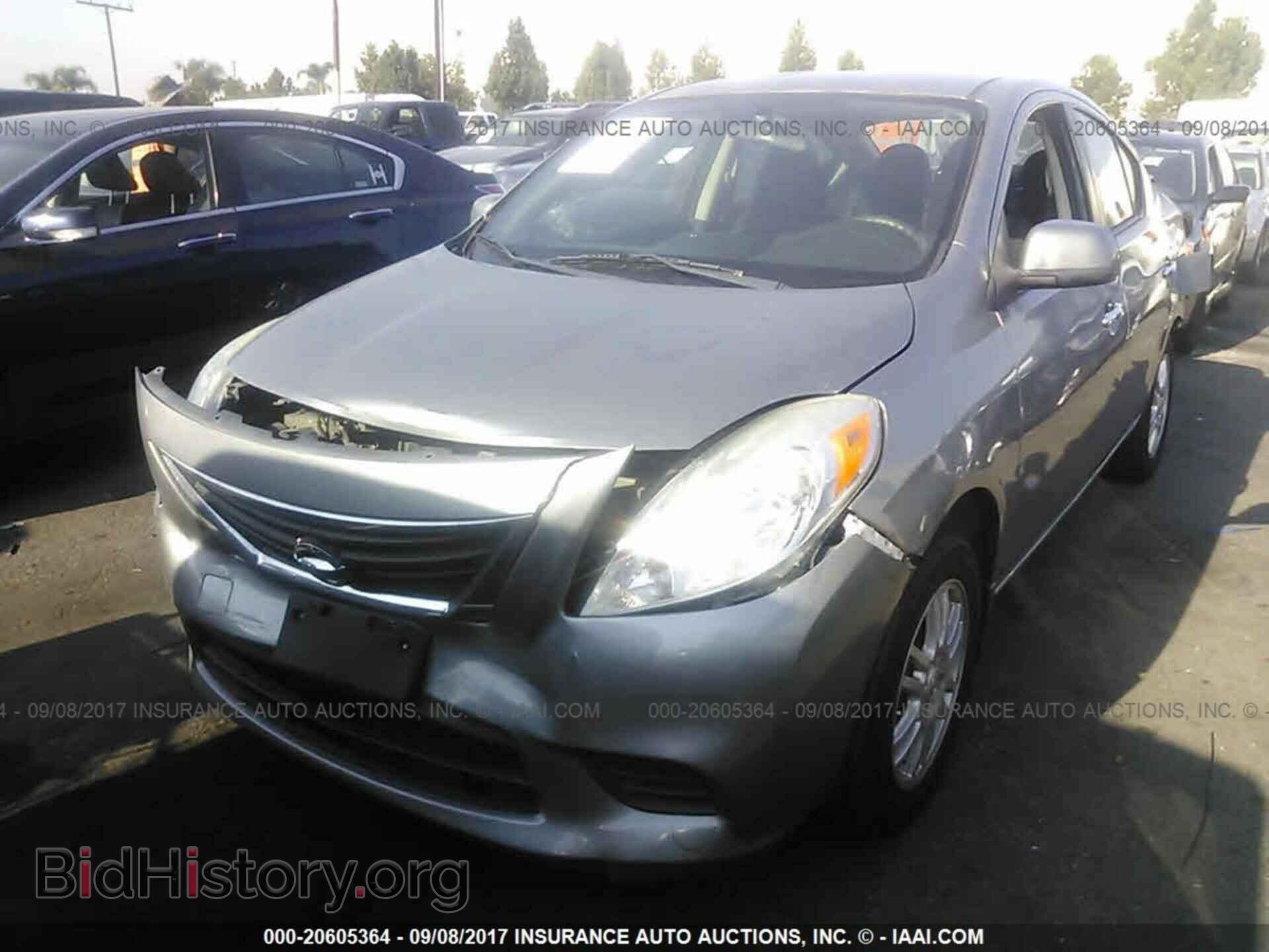 2012 Nissan Versa - VIN: 3N1CN7AP1CL892417 - Фото 2