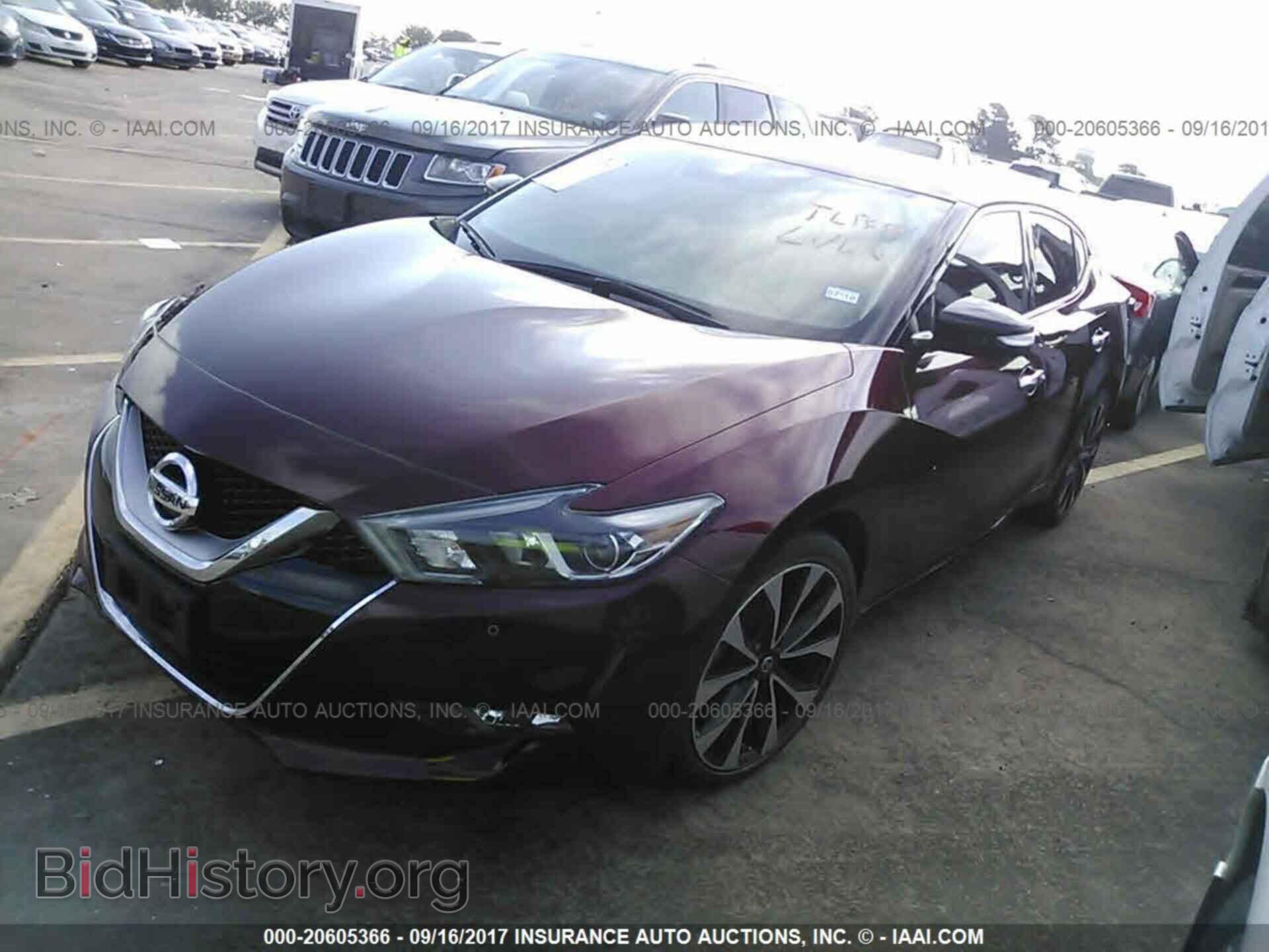 2016 Nissan Maxima - VIN: 1N4AA6AP1GC409624 - Фото 2