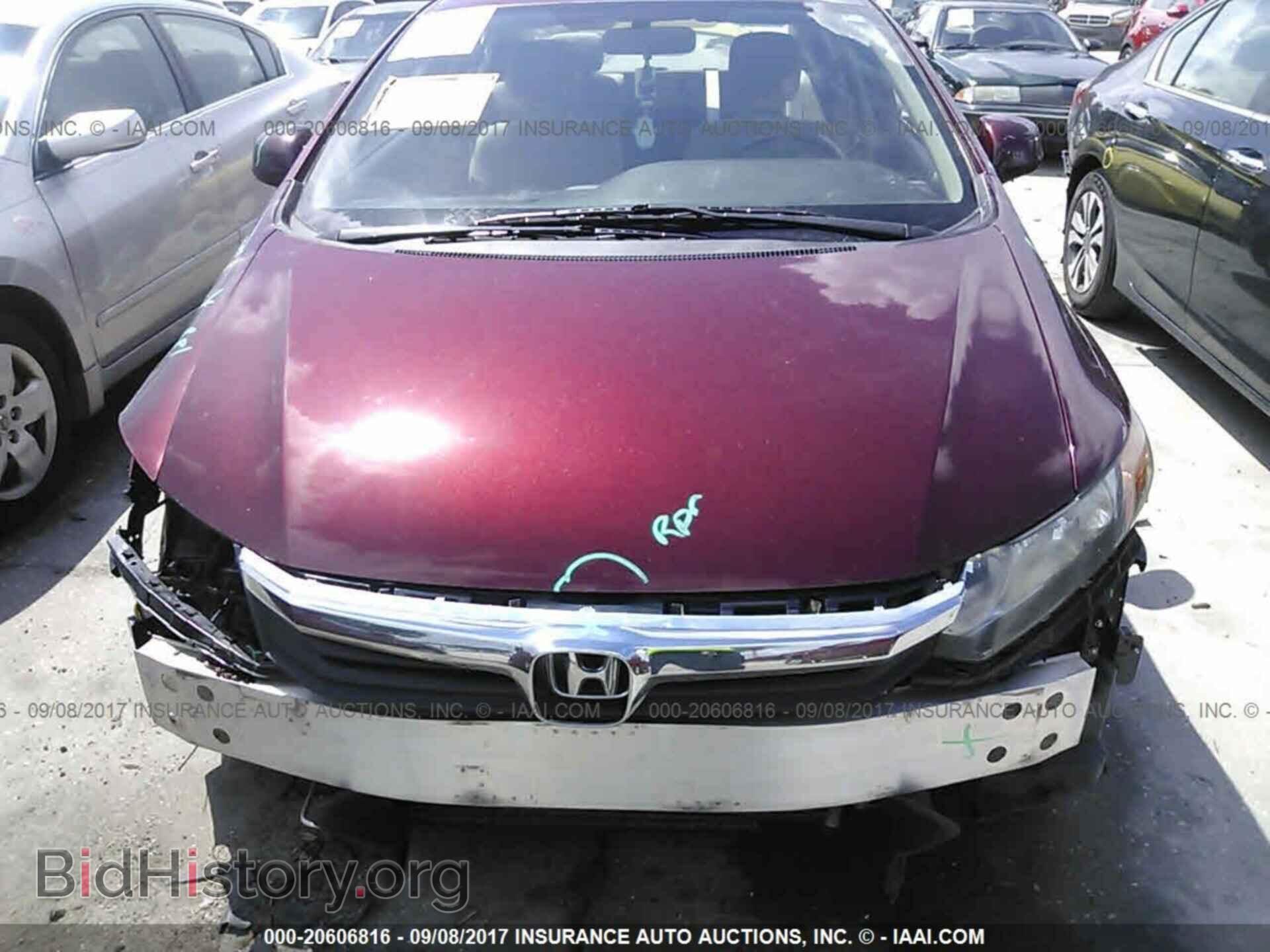 2012 Honda Civic - VIN: 2HGFB2F83CH510275 - Фото 6