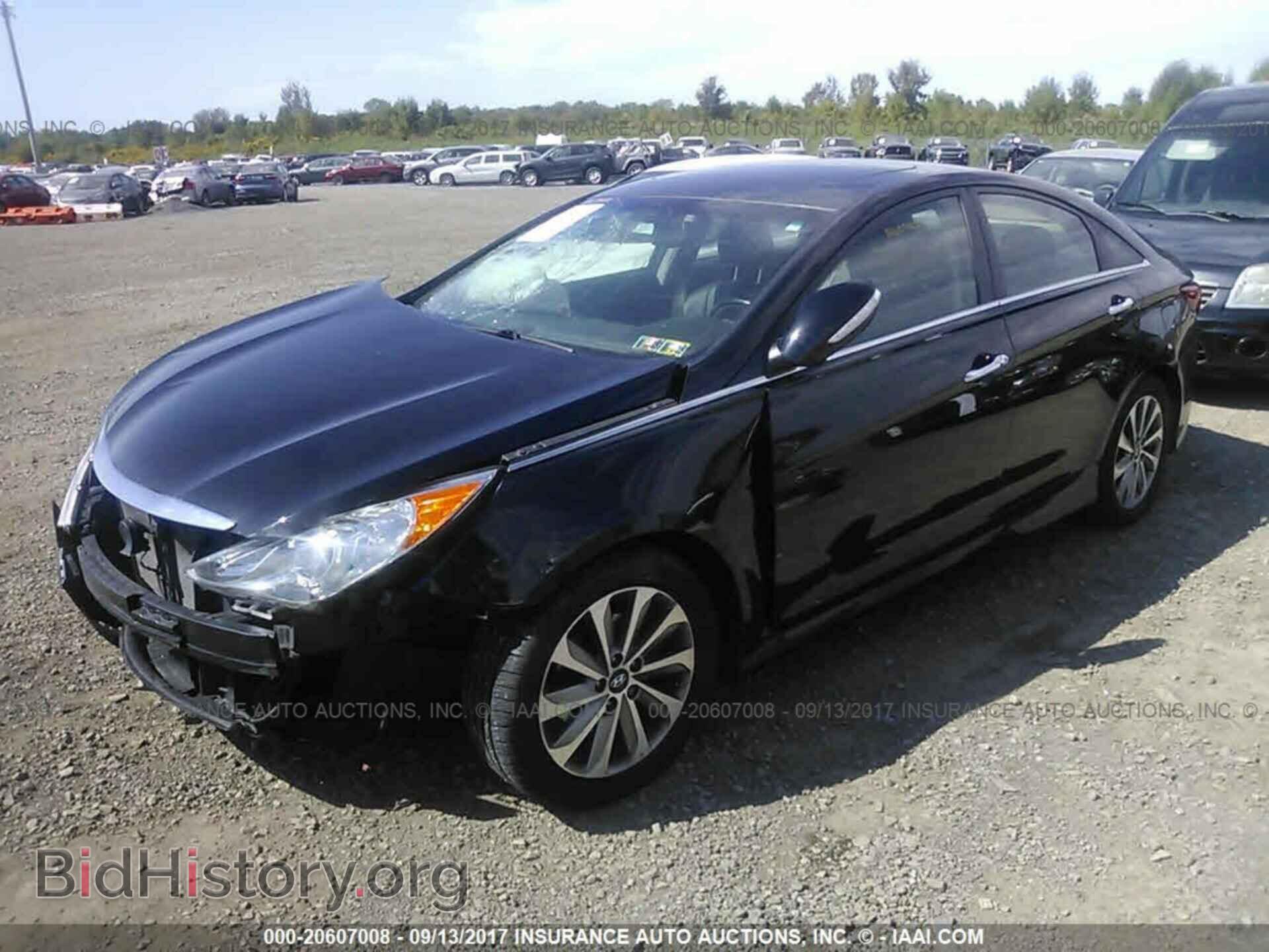 2014 Hyundai SONATA (VIN 5NPEC4AC7EH816596) — фото 2 из 10