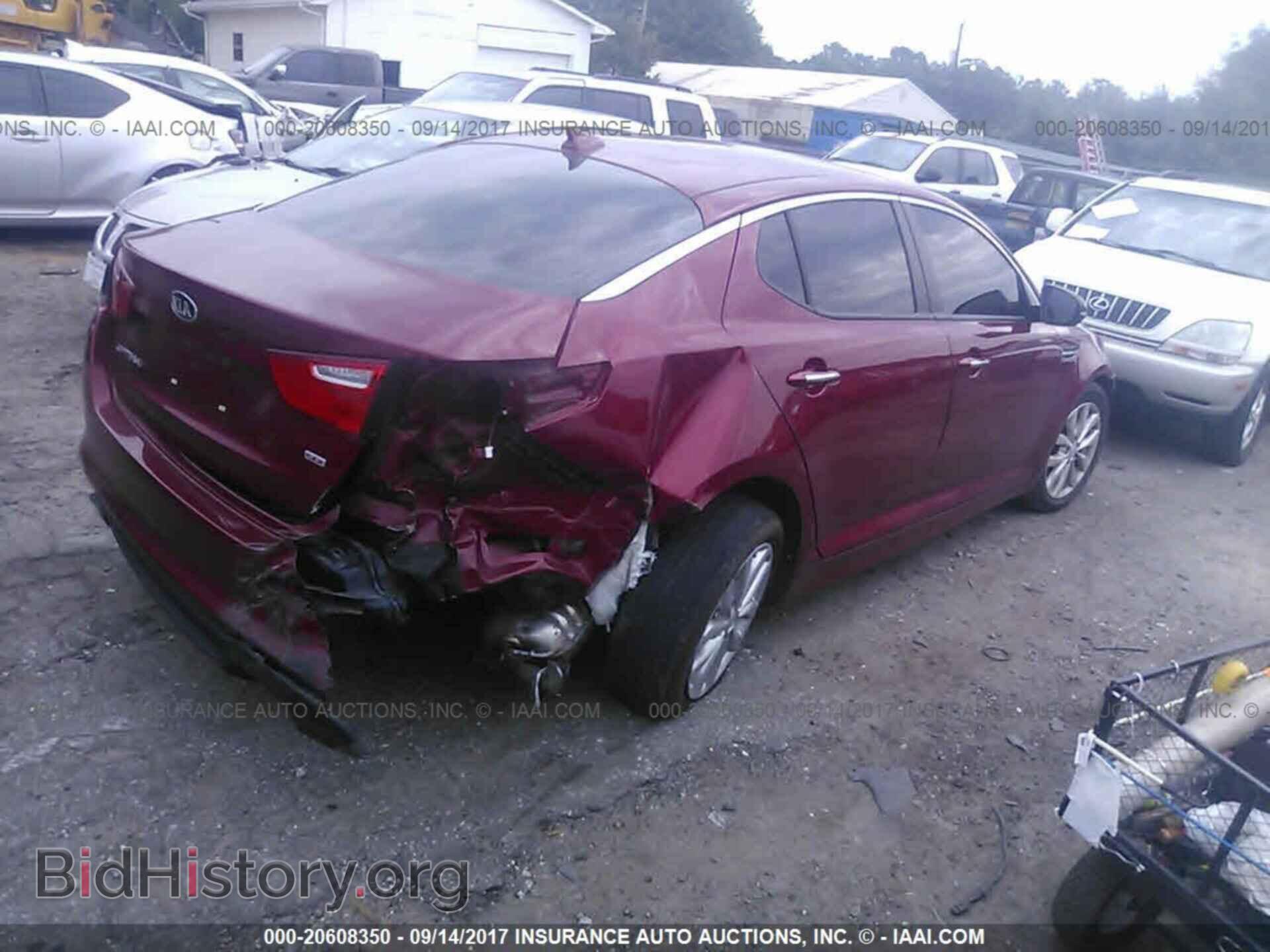 2015 Kia Optima - VIN: 5XXGM4A73FG444129 - Фото 4