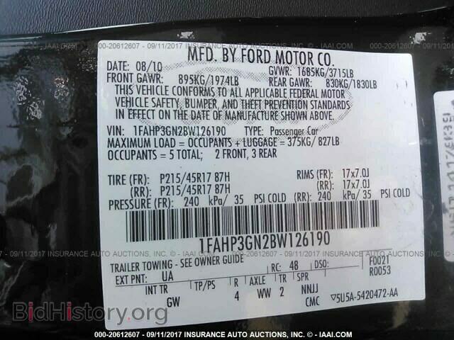 2011 Ford Focus - VIN: 1FAHP3GN2BW126190 - Фото 9