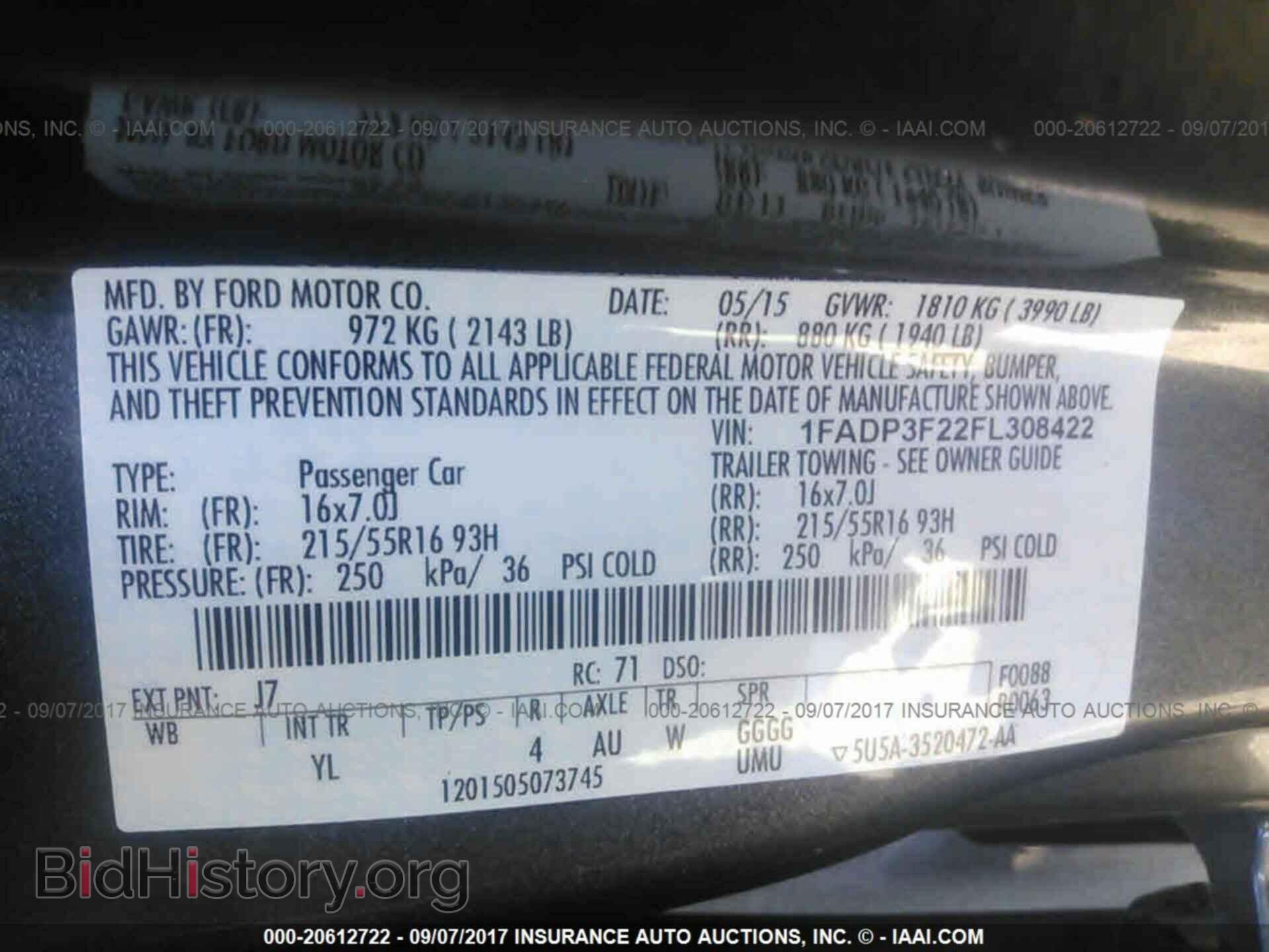 2015 Ford Focus - VIN: 1FADP3F22FL308422 - Photo 9