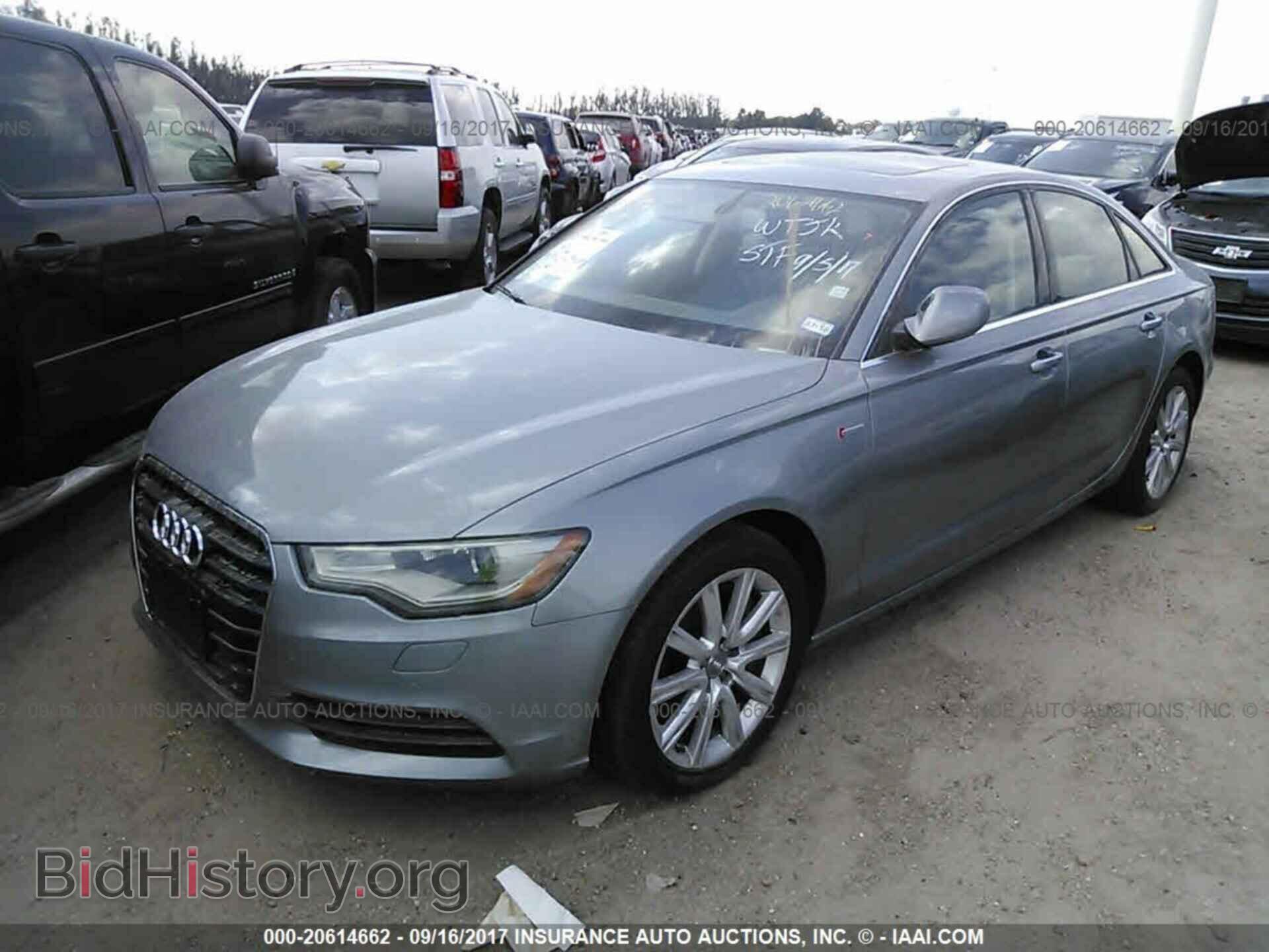 2014 Audi A6 - VIN: WAUFGAFC9EN118407 - Фото 2