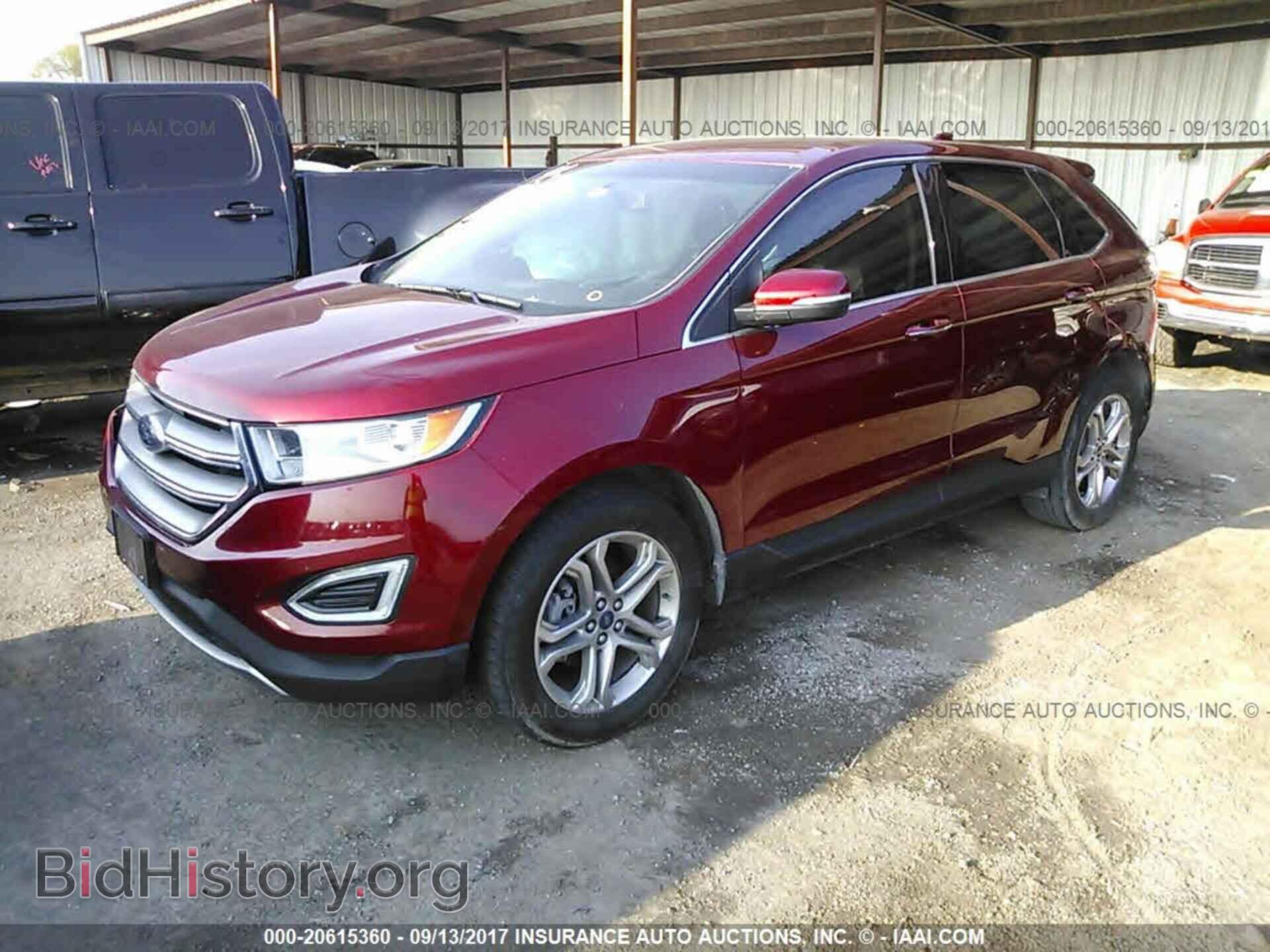 2016 Ford Edge - VIN: 2FMPK3K99GBB06473 - Фото 2